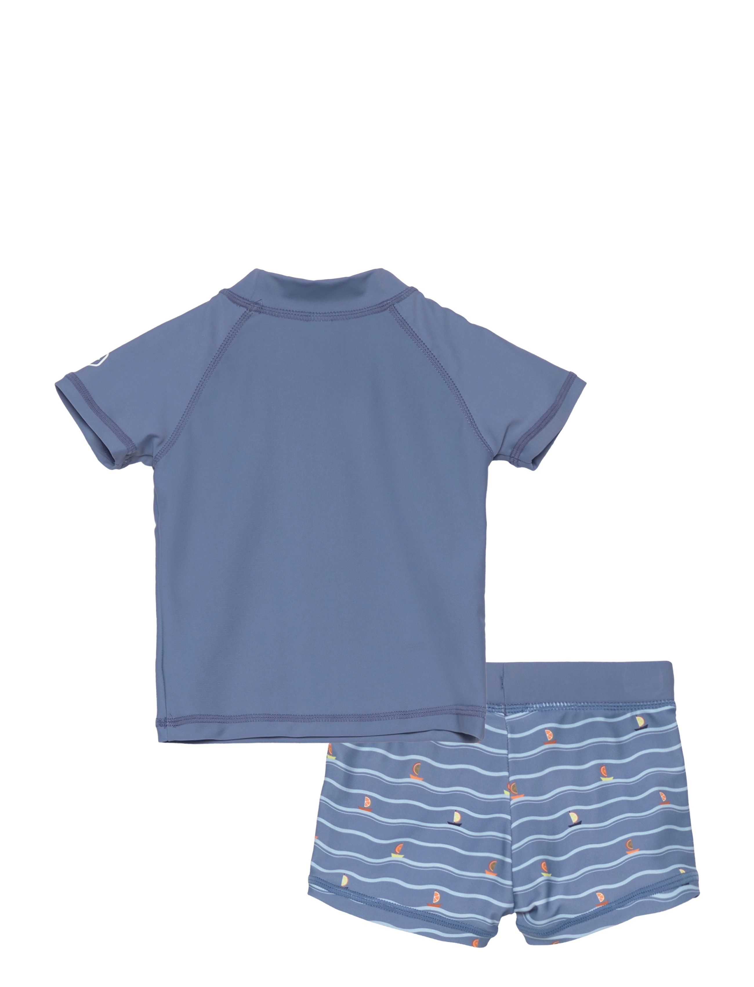 Color Kids - Baby T-shirt Set S/S - coronet blue - 1