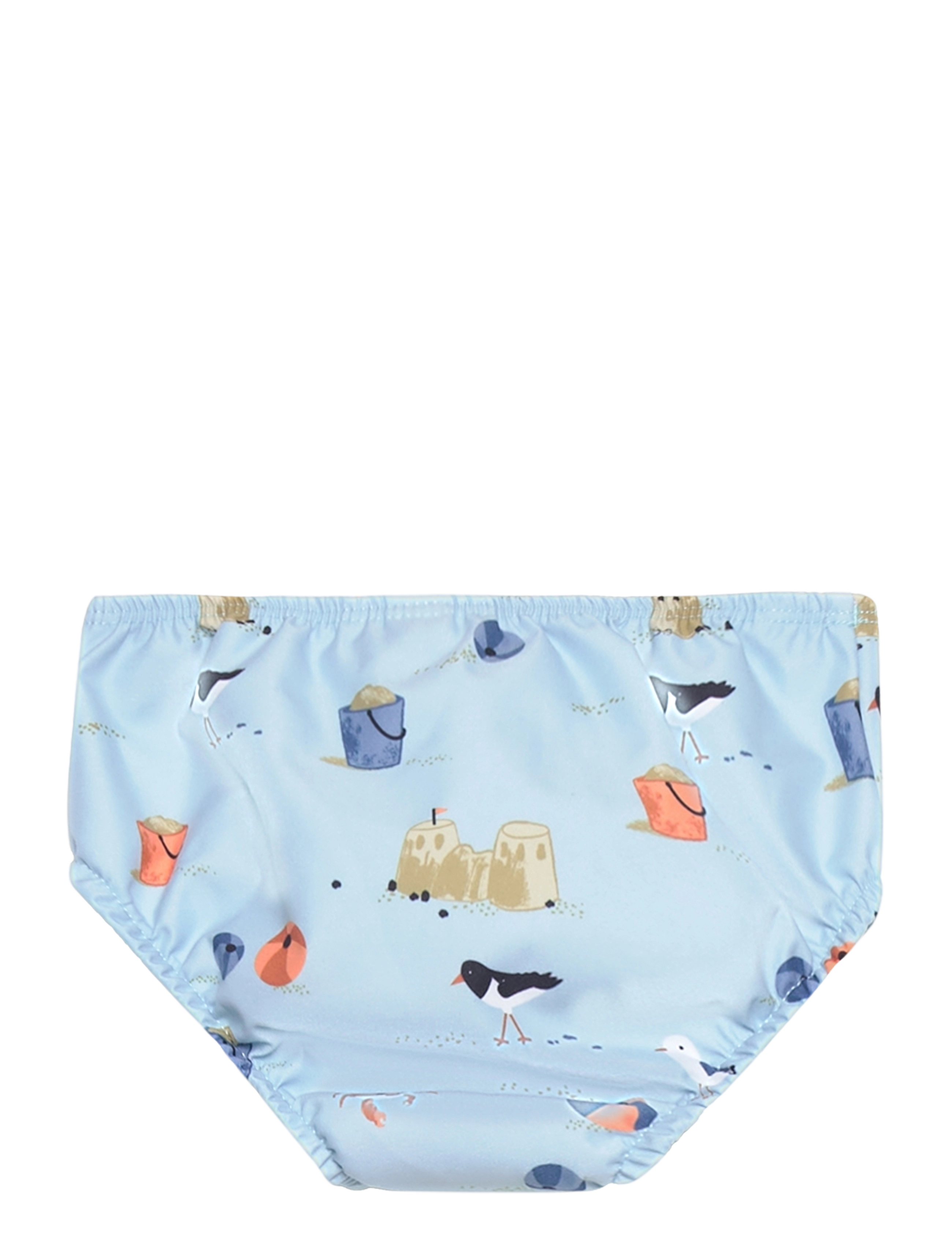 Color Kids - Baby Swimdiaper, AOP - cerulean - 1