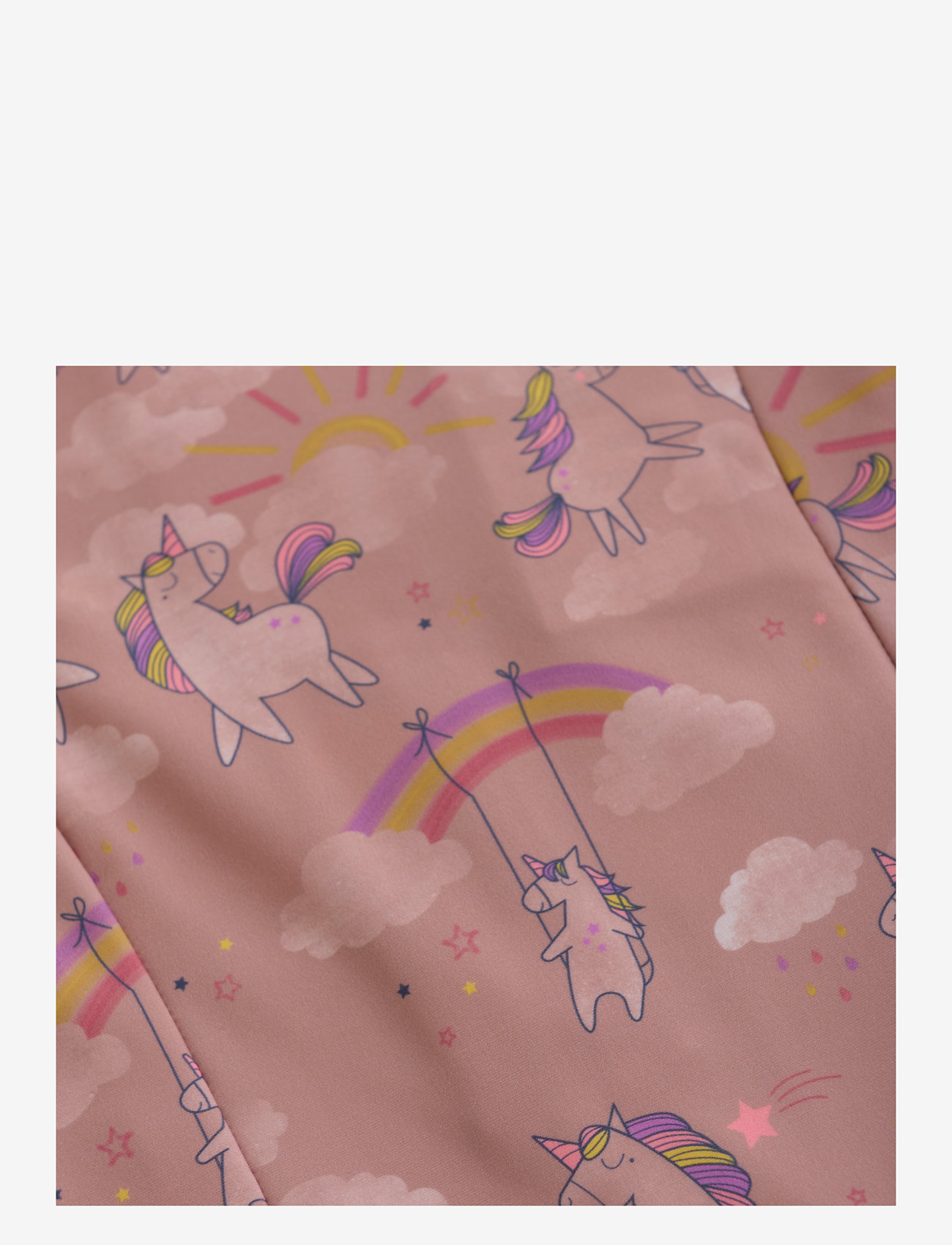 Color Kids - Baby Suit L/S, AOP - ujumistrikood - woodrose - 2