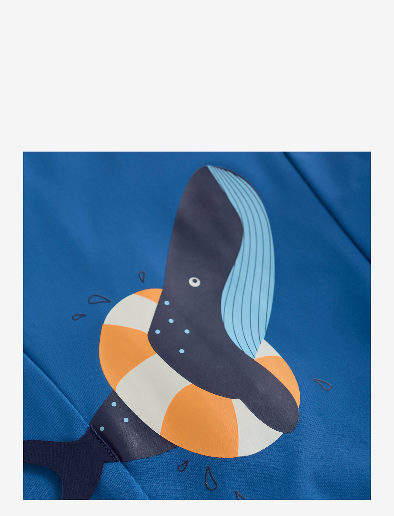 Color Kids - Baby Suit L/S W. Application - swimsuits - delft - 2