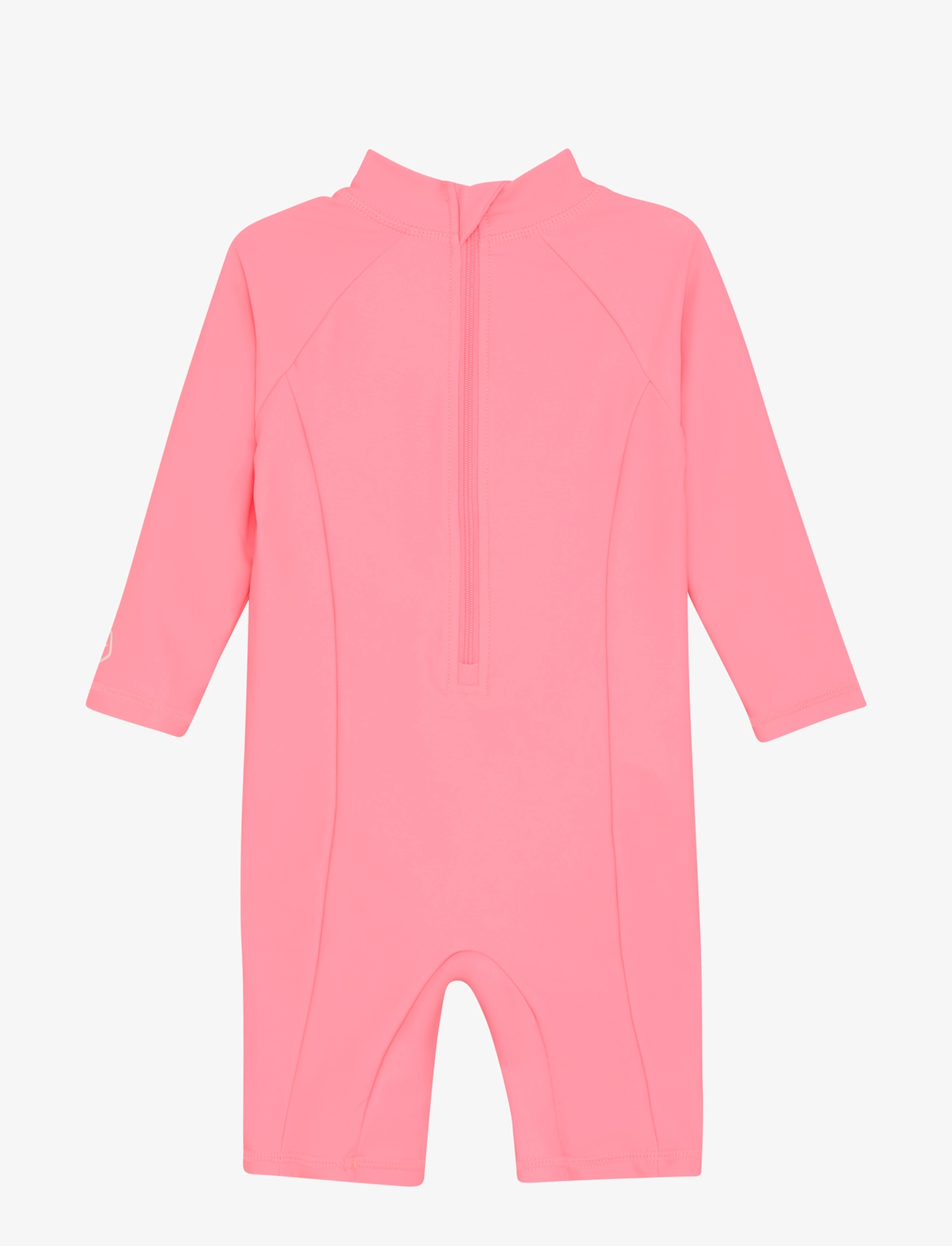 Color Kids - Baby Suit L/S W. Application - uv-tøj - plumeria - 1