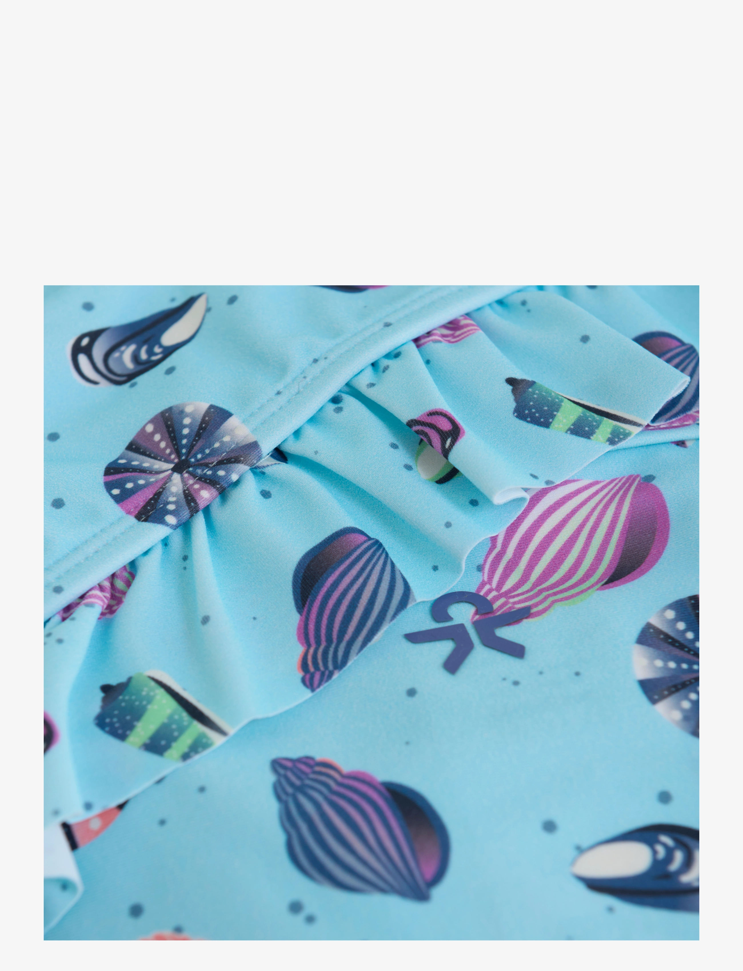 Color Kids - Bikini W. Frills, AOP - summer song - 2