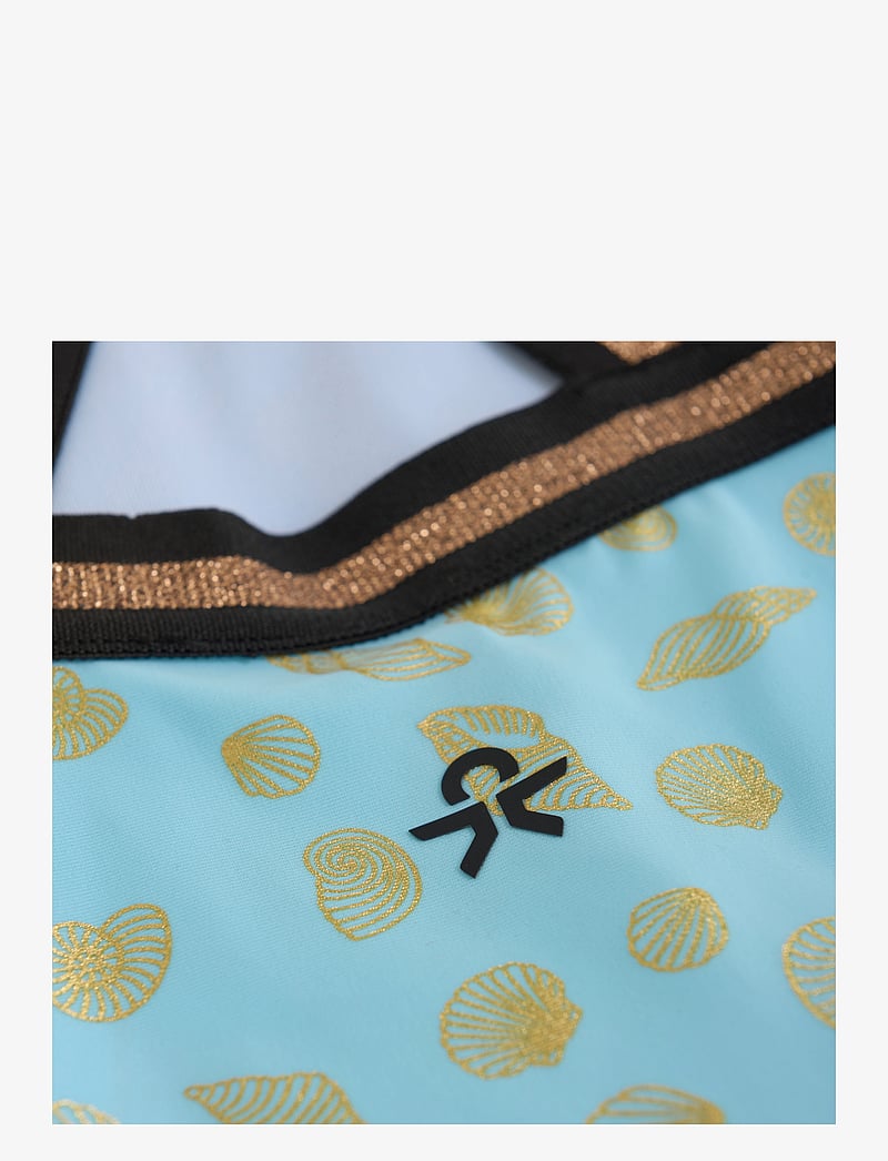 Color Kids - Swimsuit W Elastic Straps, AOP - badeanzüge - summer song - 2