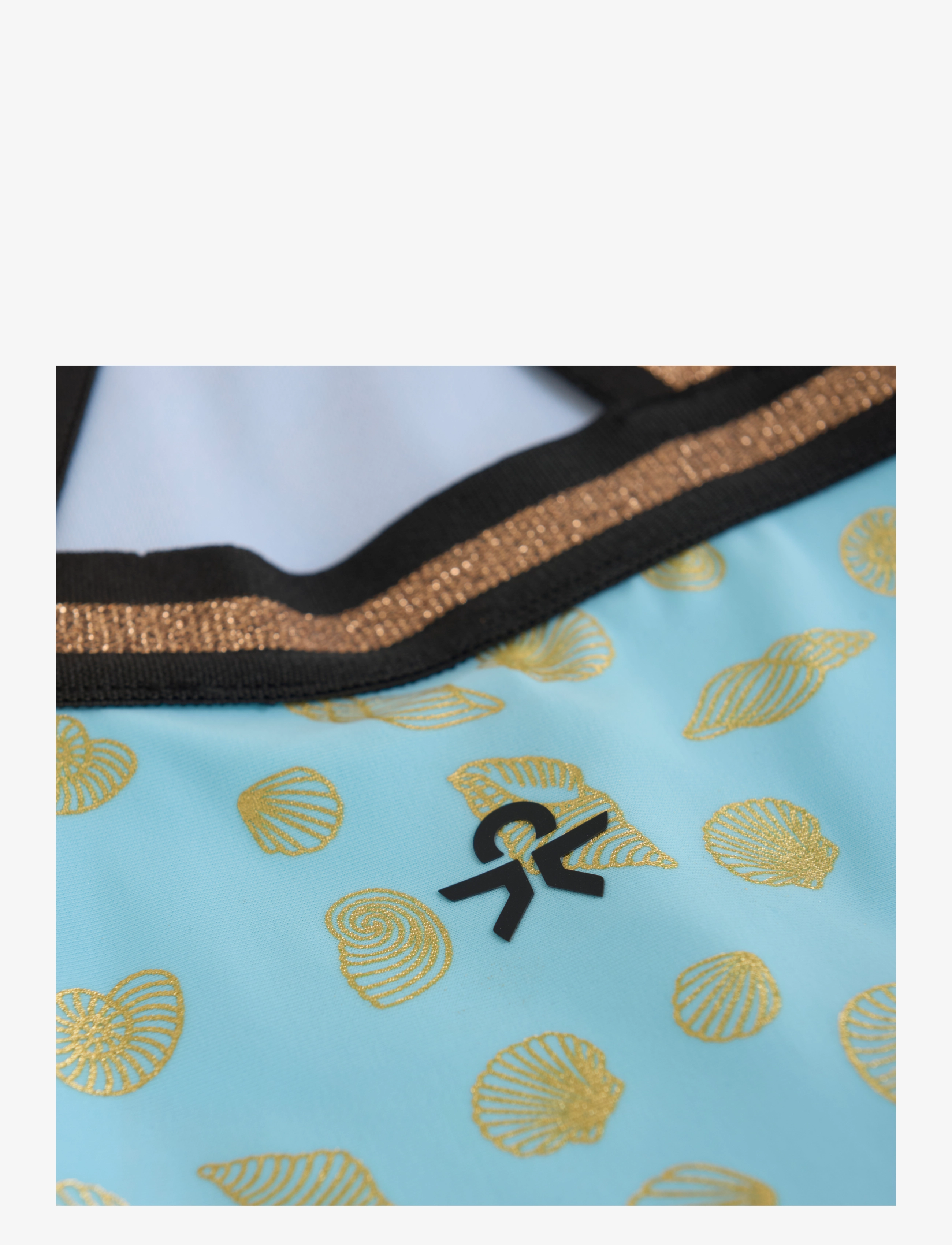 Color Kids - Swimsuit W Elastic Straps, AOP - summer song - 2