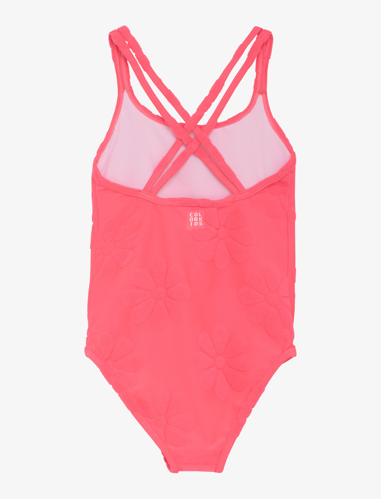 Color Kids - Swimsuit W. Stucture - knockout pink - 1