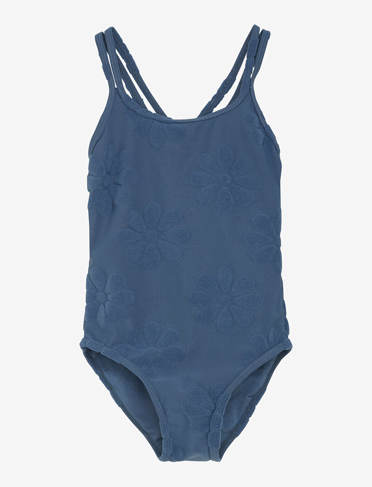 Color Kids - Swimsuit W. Stucture - badeanzüge - vintage indigo - 0