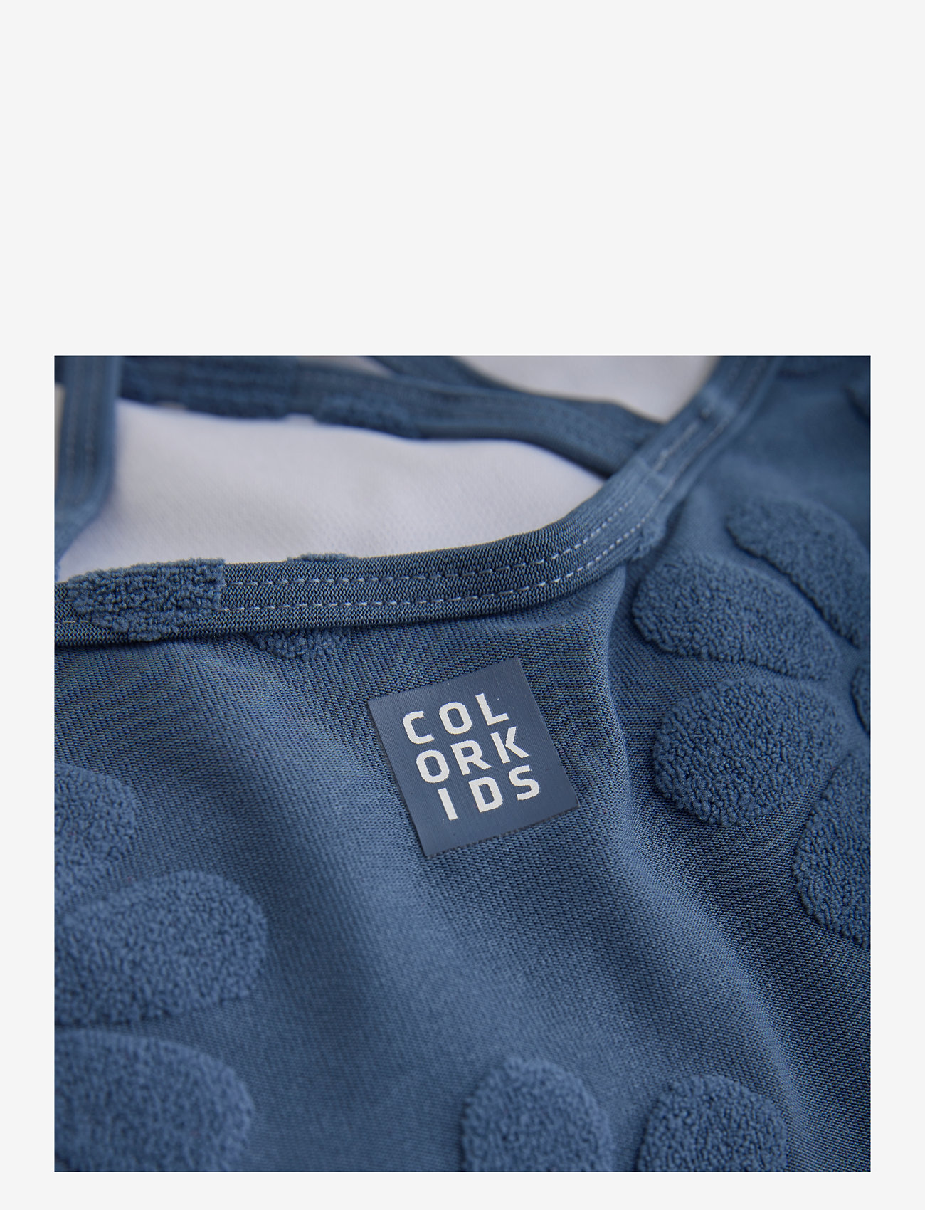 Color Kids - Swimsuit W. Stucture - badeanzüge - vintage indigo - 2