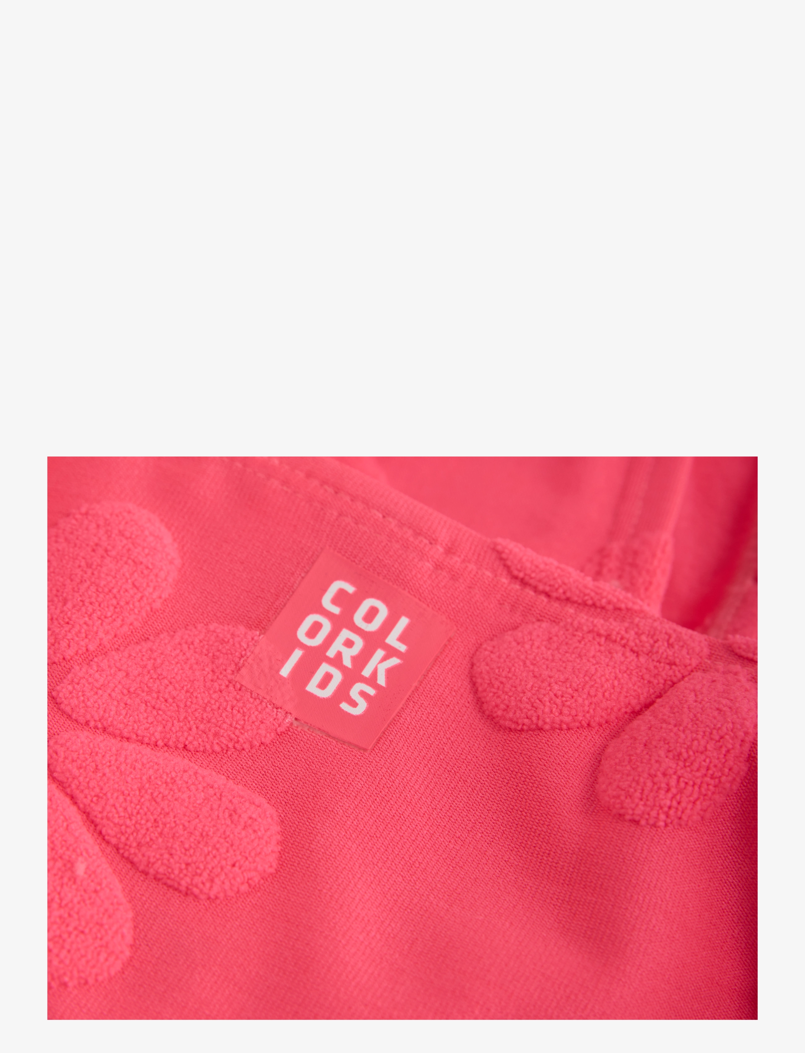 Color Kids - Bikini W. Structure - suvised sooduspakkumised - knockout pink - 2