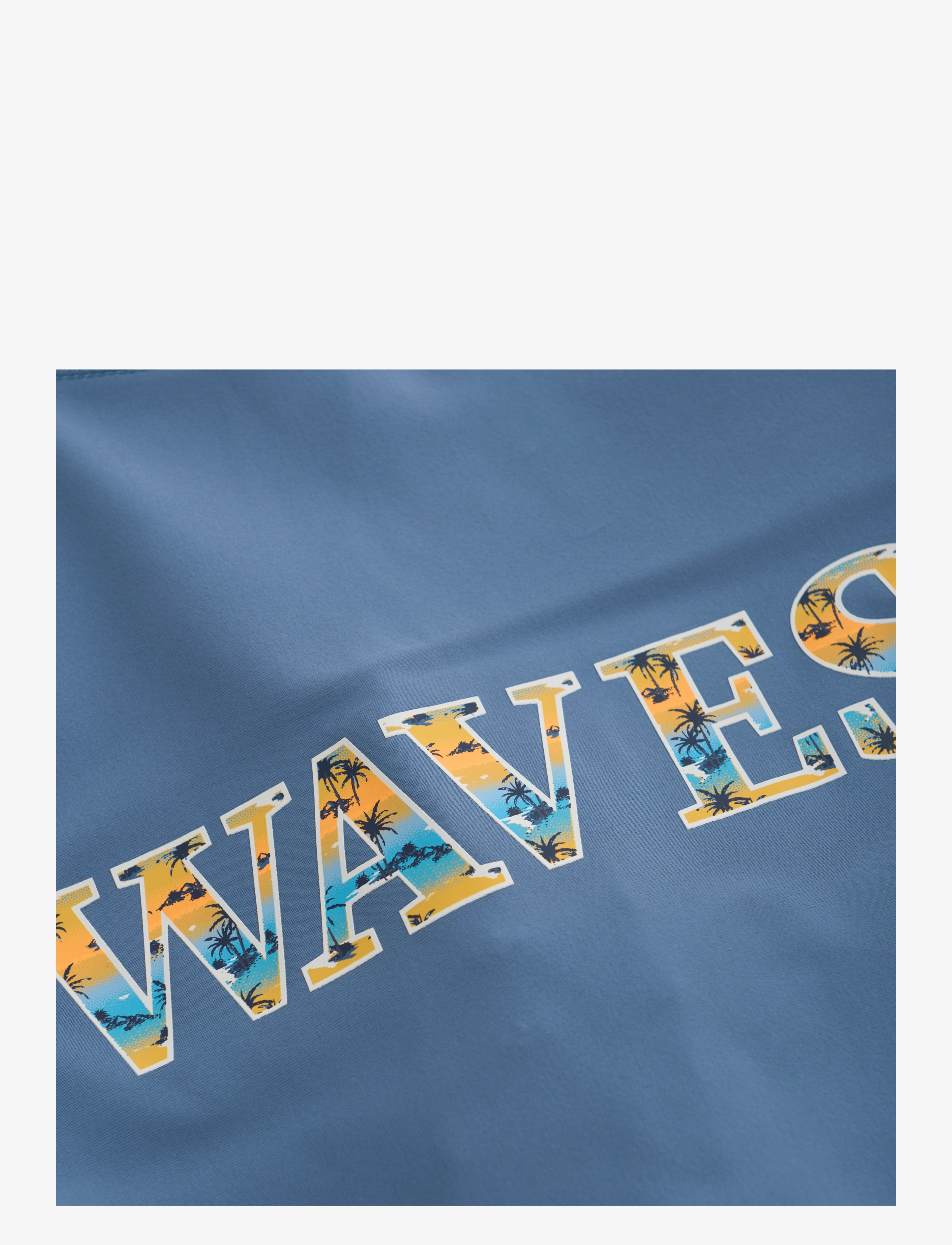 Color Kids - T-shirt W. Print - coronet blue - 2