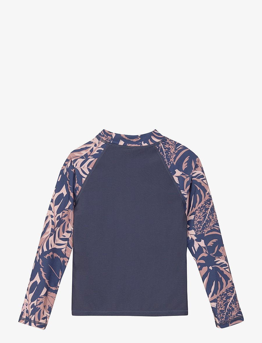 Color Kids - T-shirt L/S W. Chest Print - vintage indigo - 2