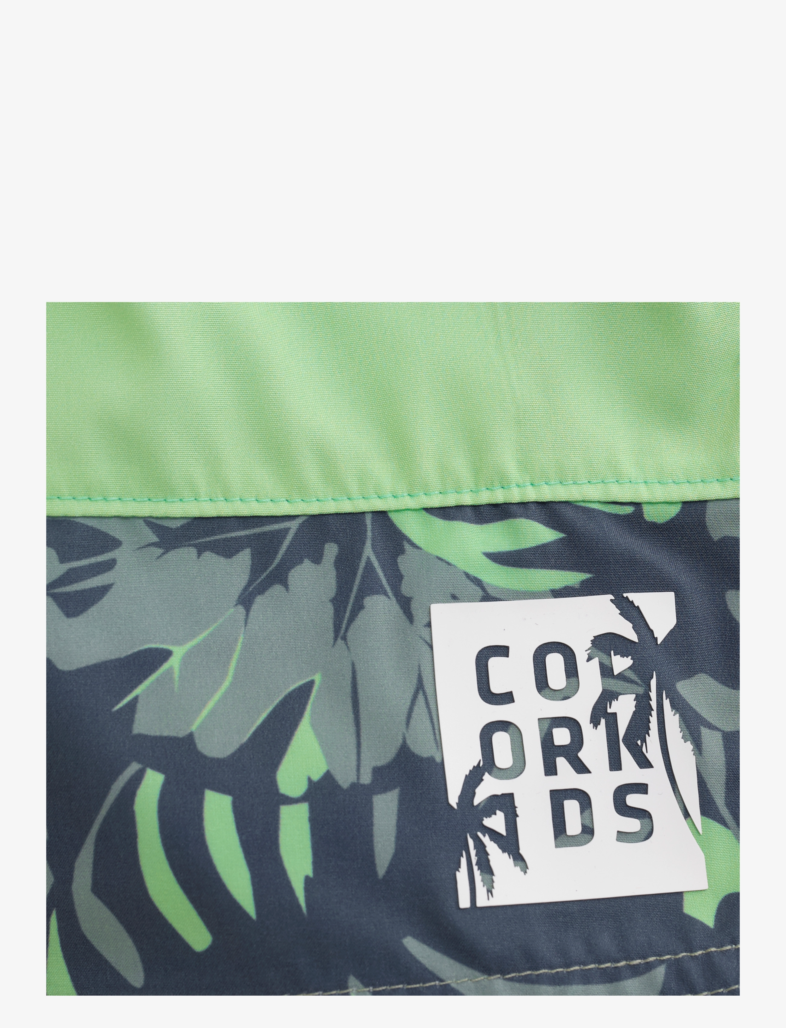 Color Kids - Swim Long Shorts, Colorblock - green ash - 3