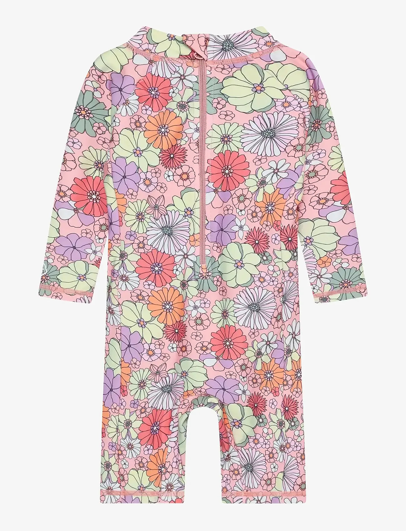 Color Kids - Baby Suit L/S, AOP - UPF 60 - uv-bekleidung - coral blush - 2