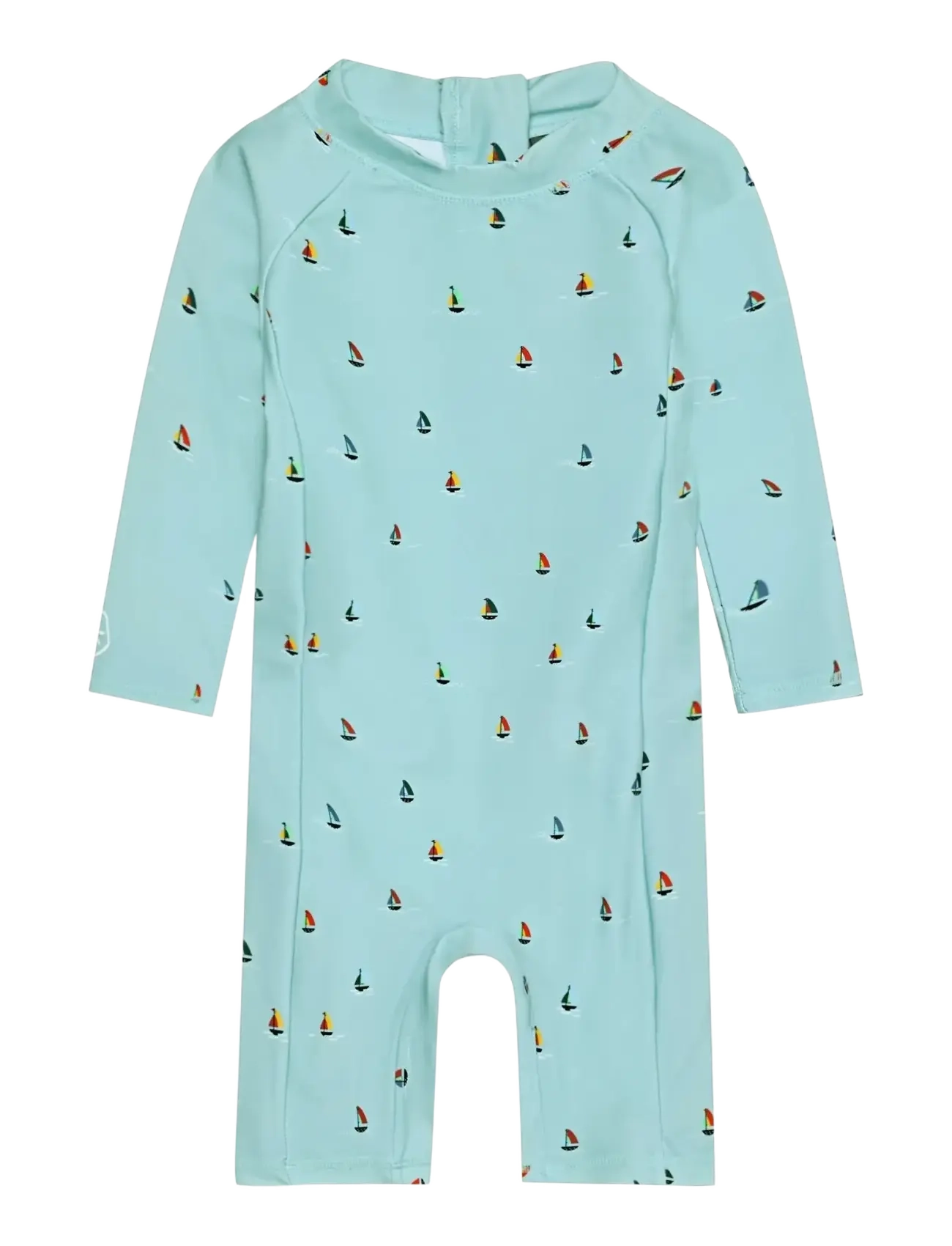 Color Kids Baby Suit L/S, Aop Upf 60, Børn, Baby Langærmet UV Badedragt, Blå, Str: 98
