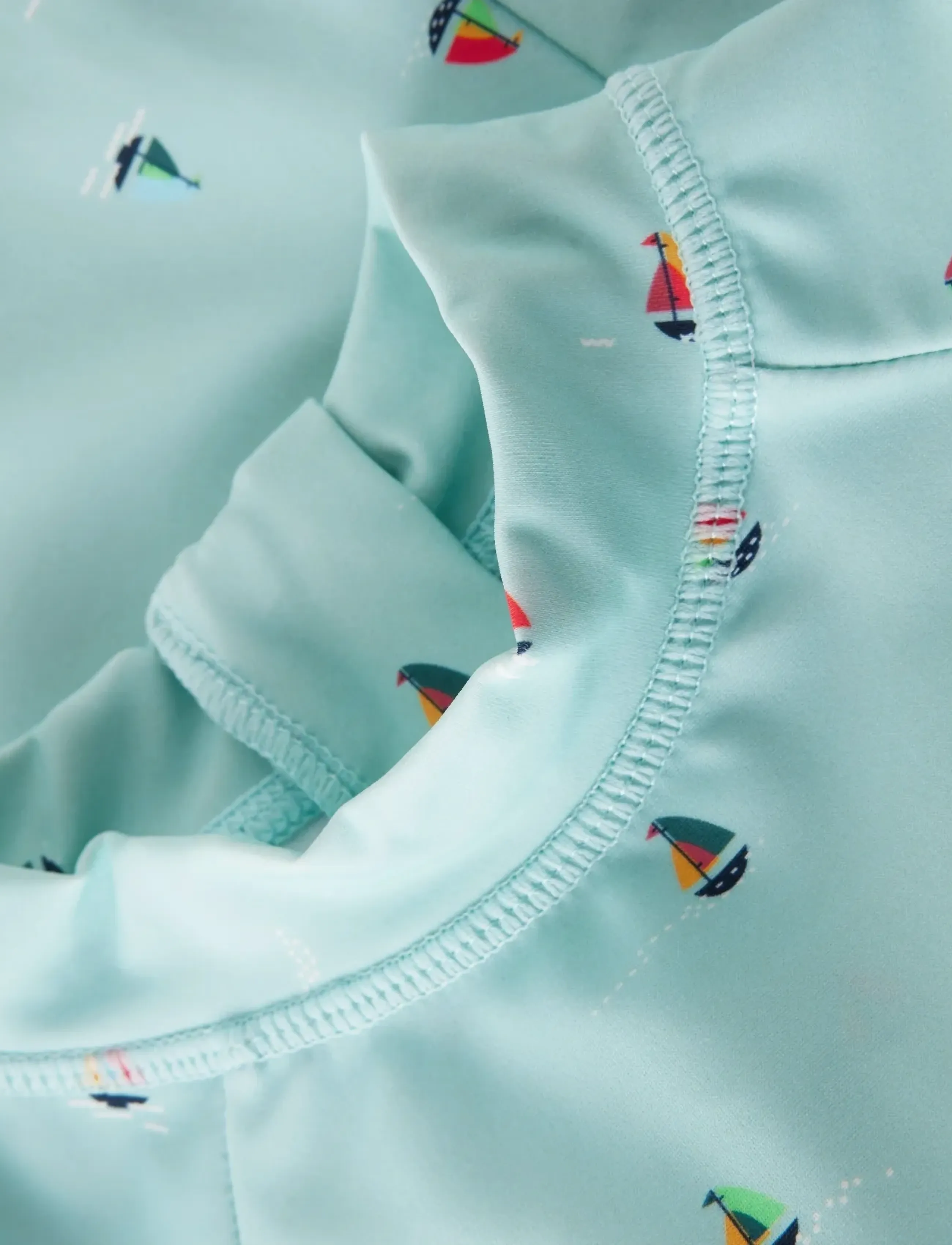 Color Kids - Baby Suit L/S, AOP - UPF 60 - uv-tøj - ether - 2