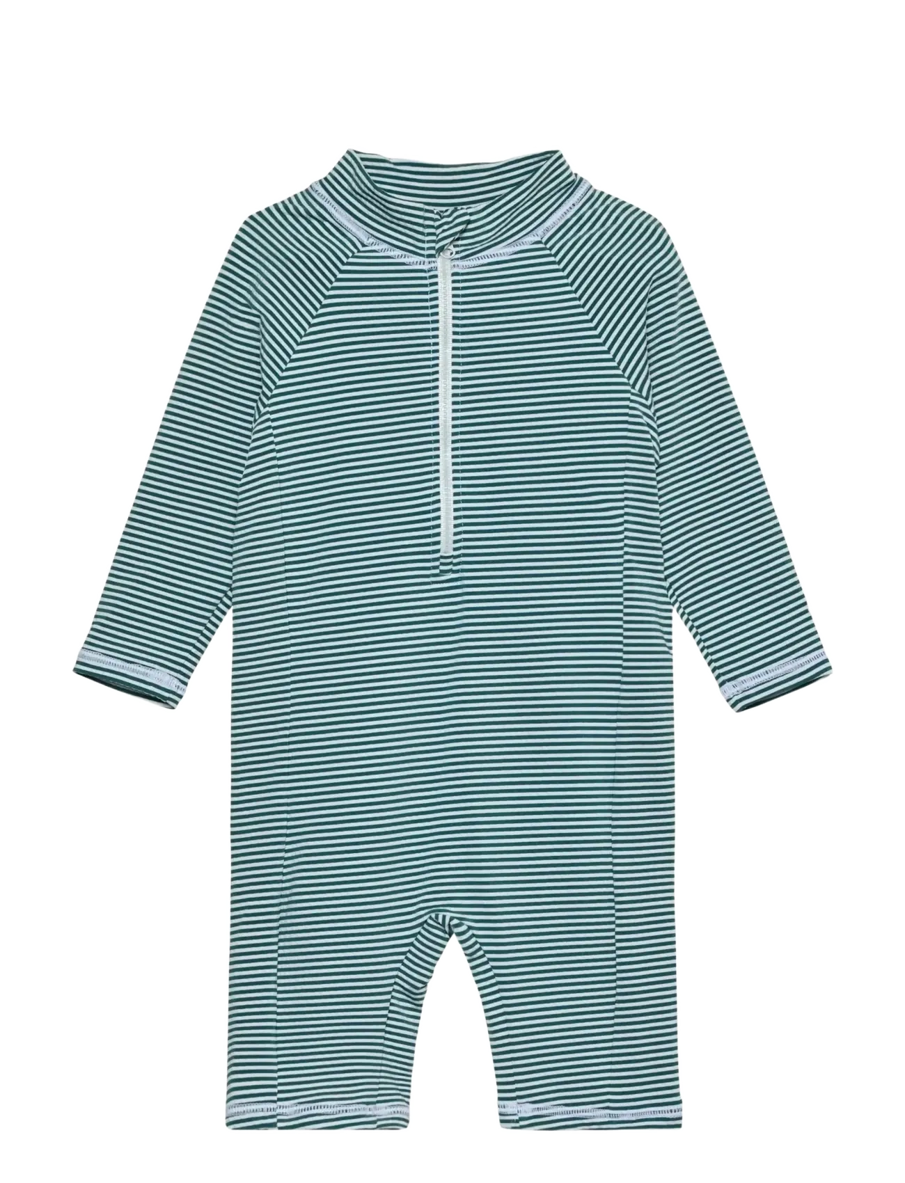 Color Kids Baby Suit L/S - UPF 50+ - Bademode - MEDITERRANEA / green