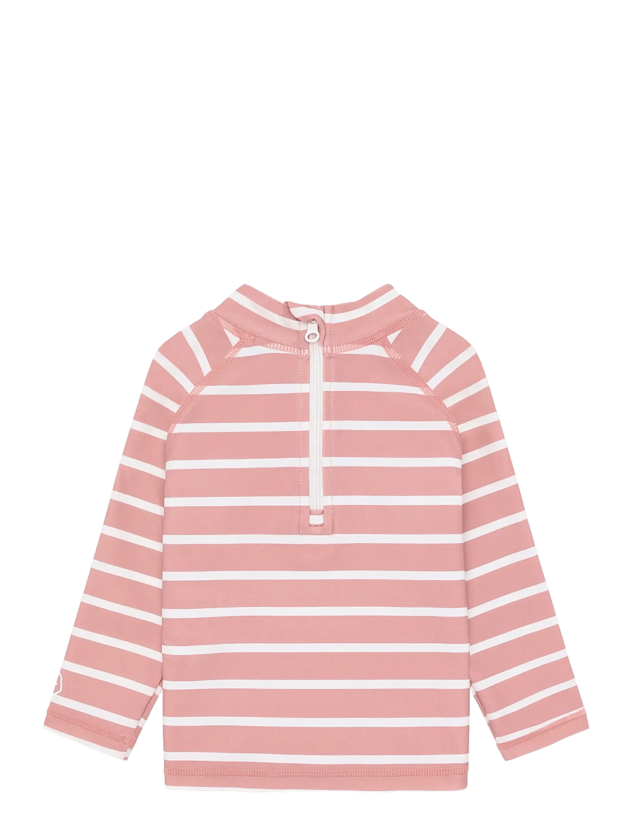 Color Kids - Baby T-shirt L/S W. App, AOP - hauts de maillot de bain - coral blush - 1