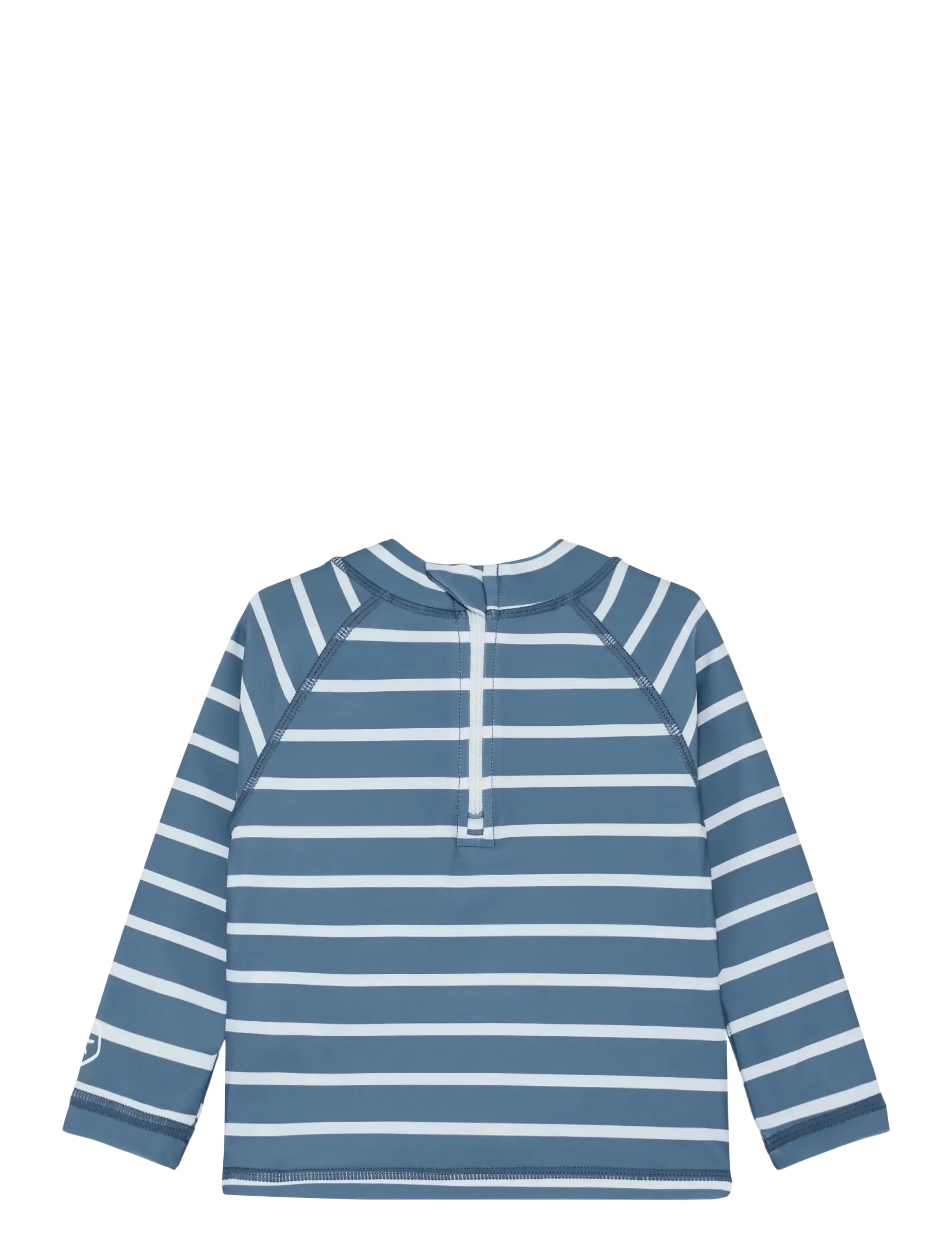 Color Kids - Baby T-shirt L/S  W. App, AOP - badeoverdele - coronet blue - 1