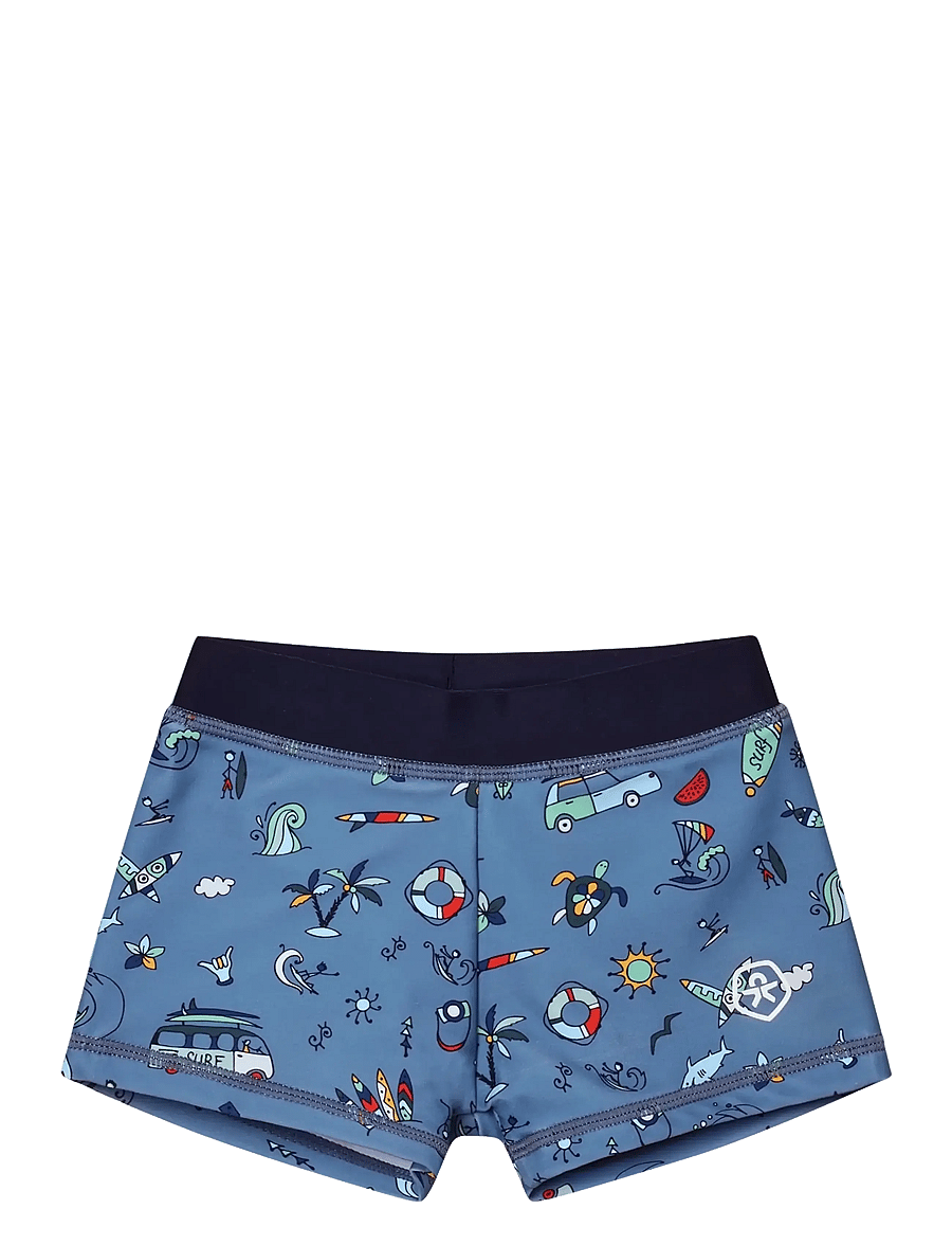 Color Kids - Baby T-shirt Set S/S - uv-tøj - coronet blue - 3