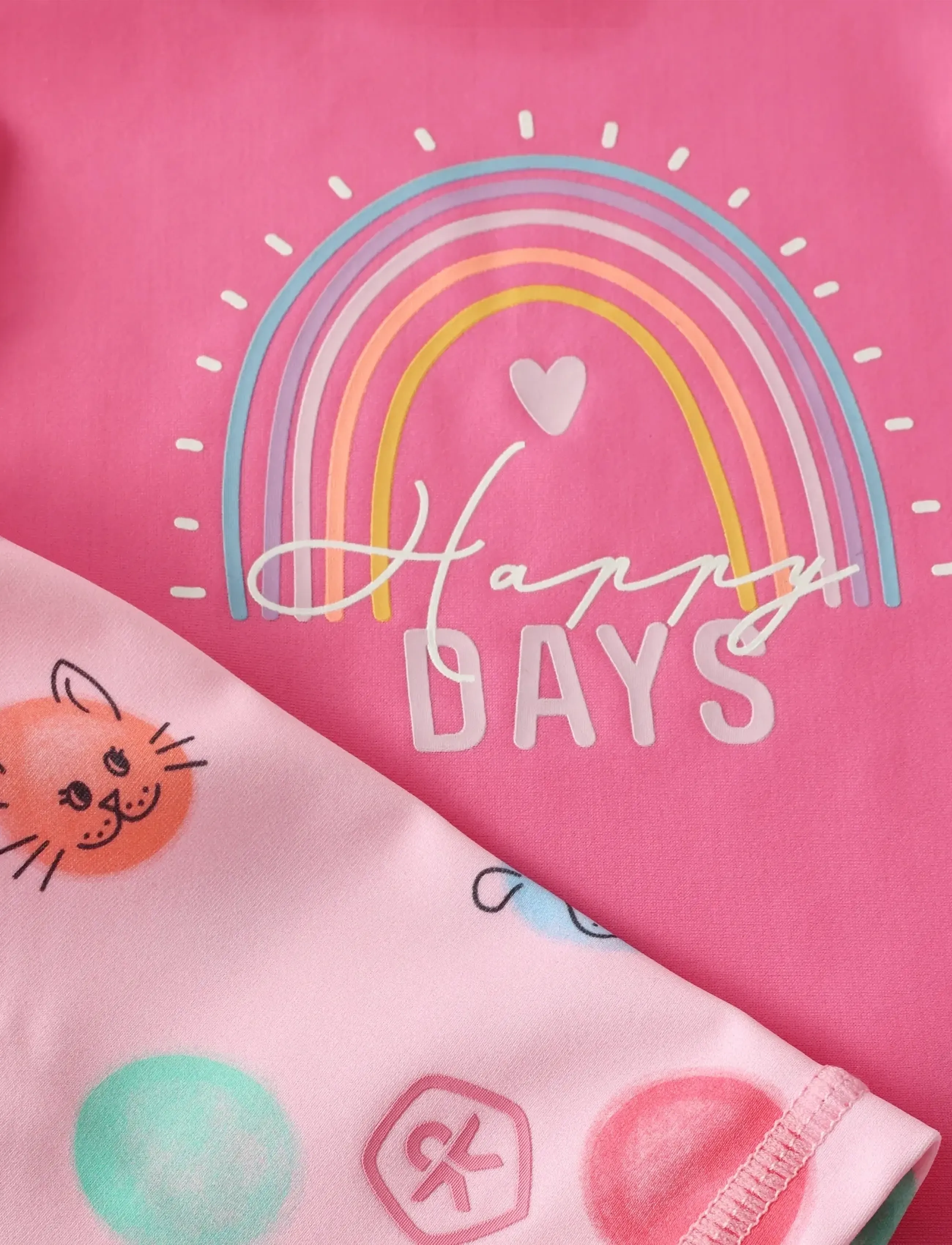 Color Kids - Baby T-shirt Set S/S - uv clothing - pink lemonade - 4