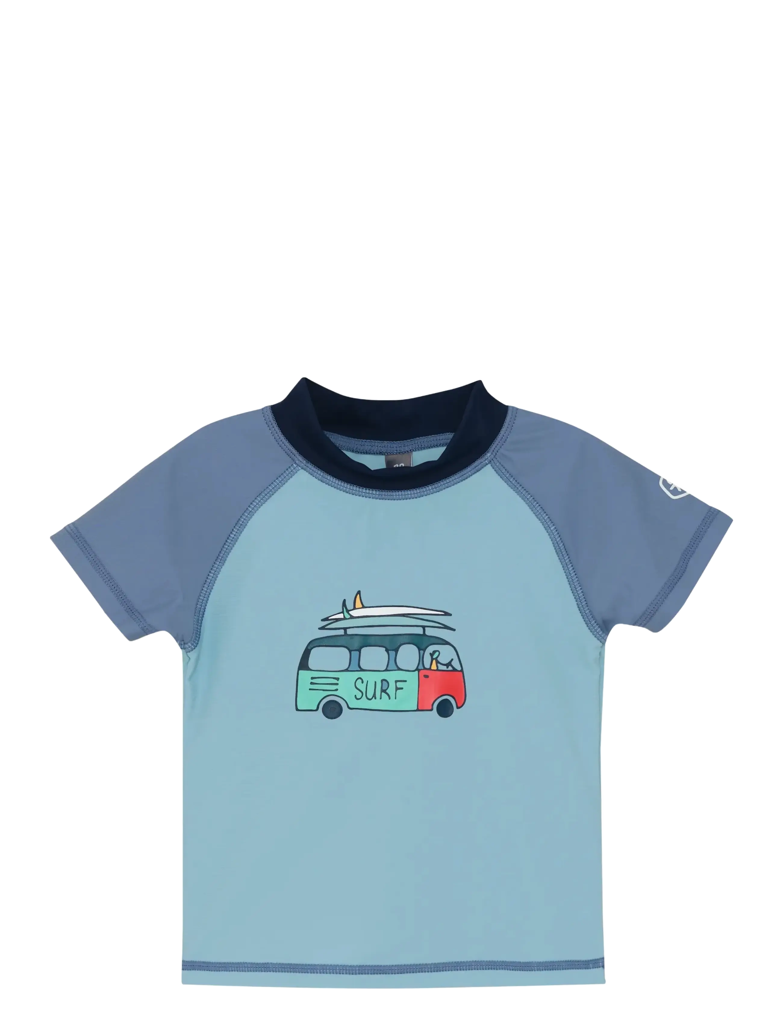 Color Kids Baby T-Shirt S/S, 68, Bademode, Blau - Swim Oberteile, Kinder
