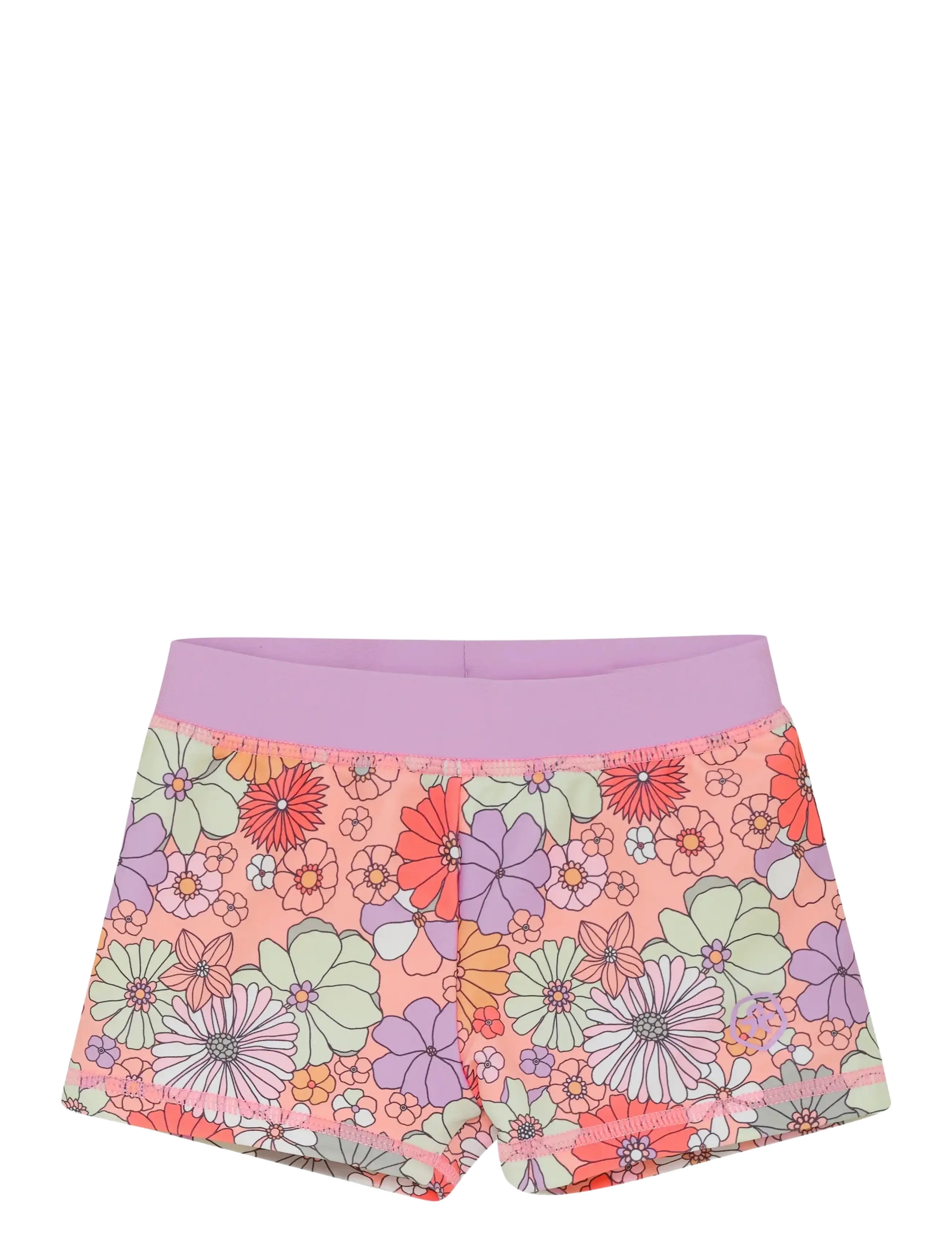 Color Kids Baby Trunks, Aop, 92, Purple, Badetøj > Badeshorts, Børn