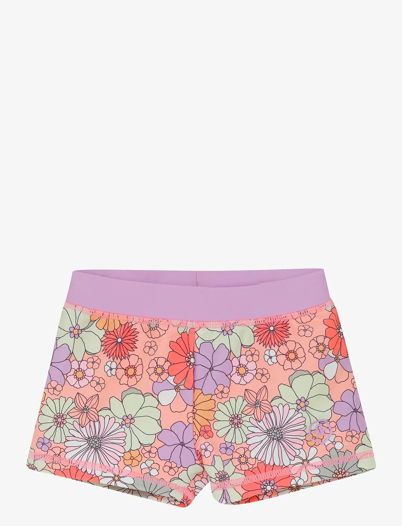 Color Kids - Baby Trunks, AOP - badebukser - lavender mist - 0