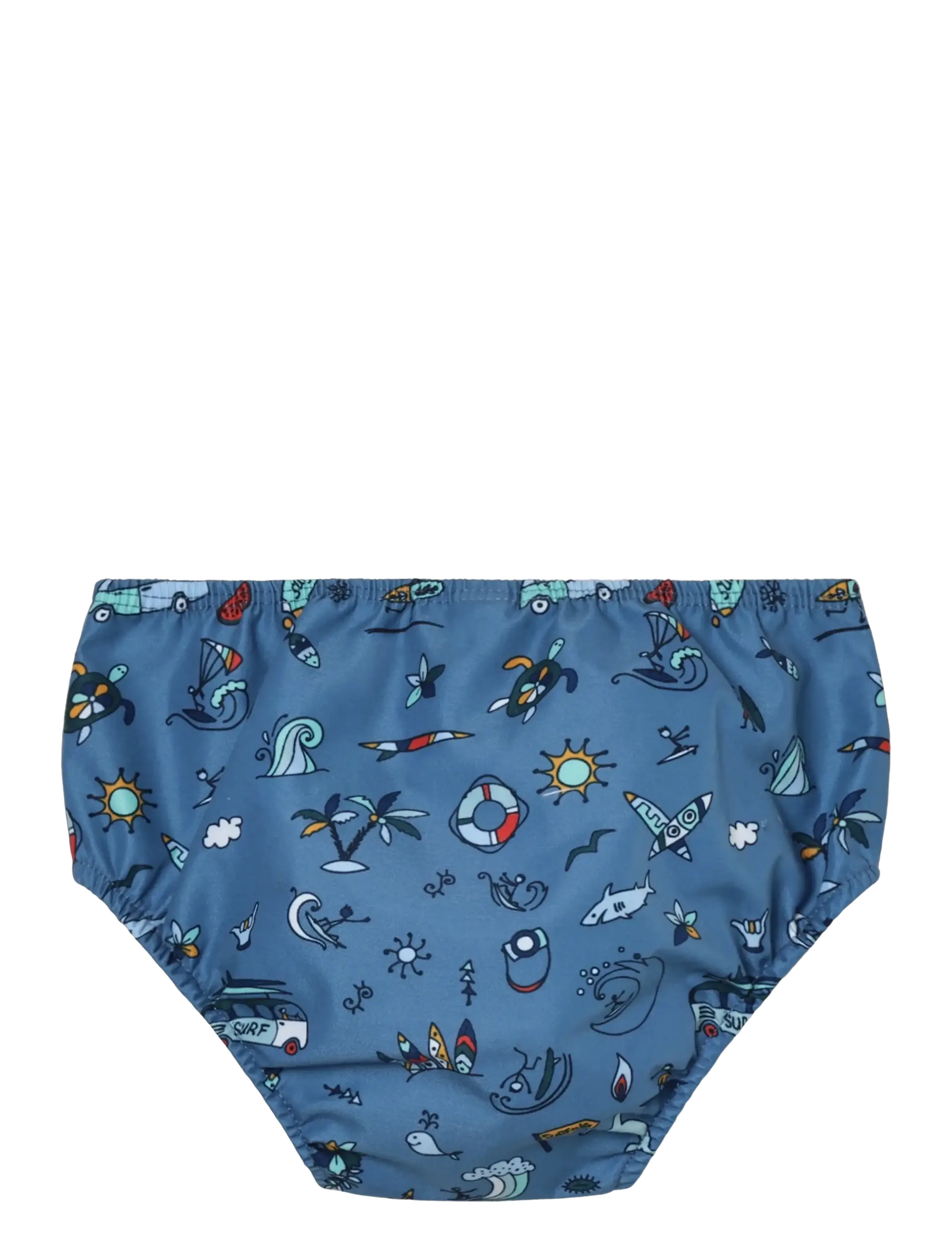 Color Kids - Baby Swimdiaper, AOP - peldēšanas autiņi - coronet blue - 1
