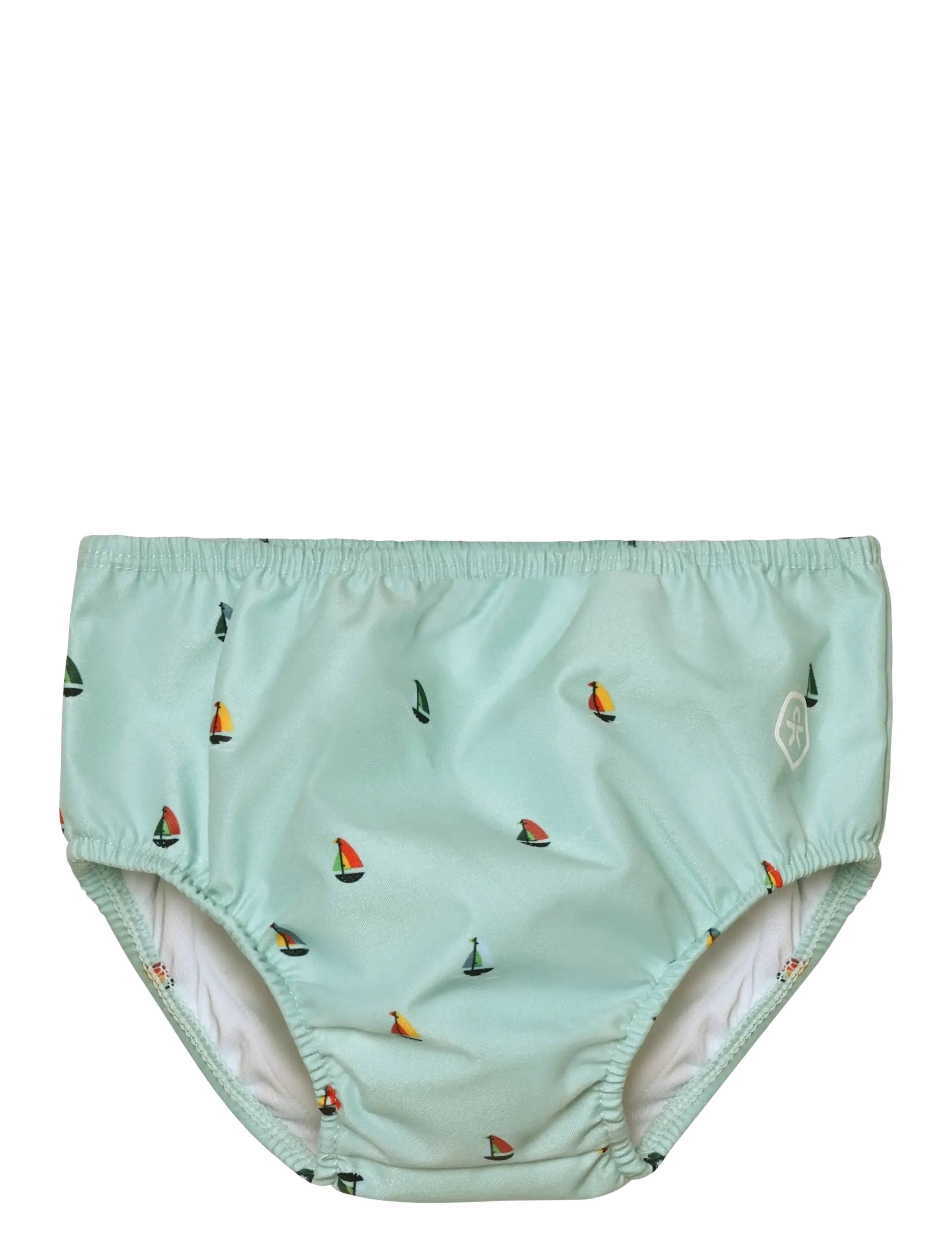 Color Kids Baby Swimdiaper, Aop, 80, Blue, Badetøj > Bindetrusser, Børn