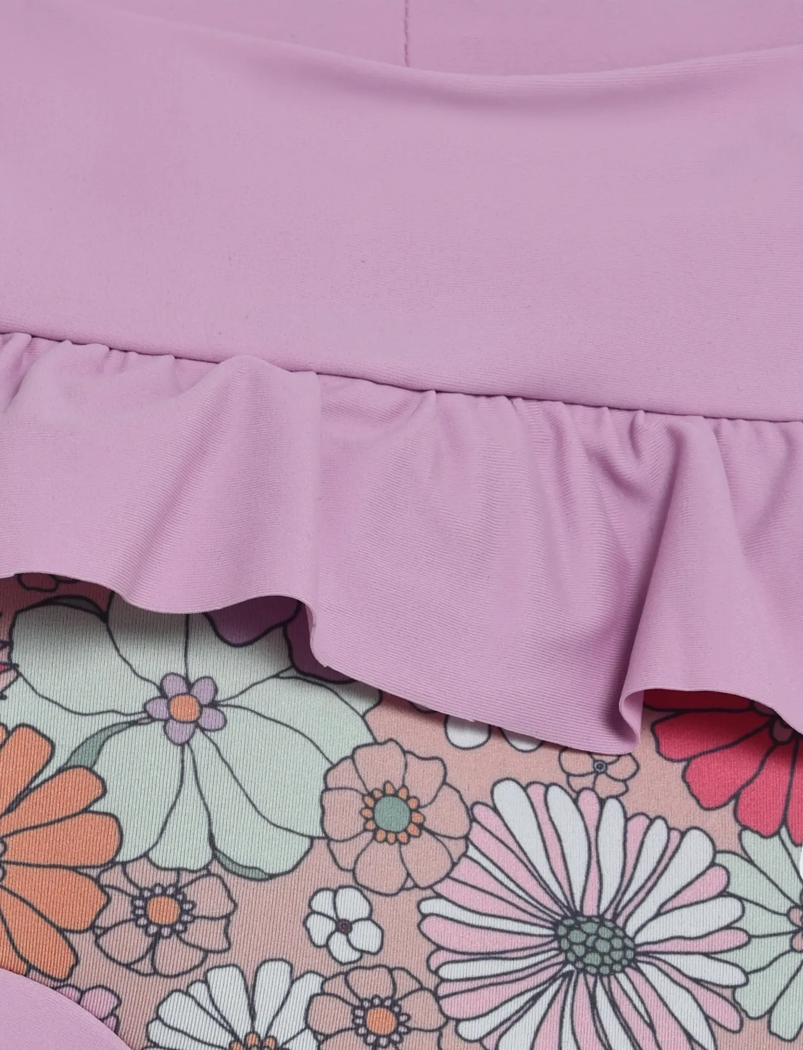 Color Kids - Trunks W. Frills, AOP - schwimmwindeln - lavender mist - 3