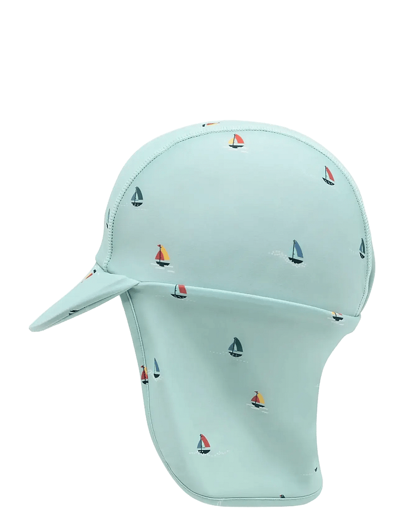 Color Kids - Hat, AOP - badehætter - ether - 1