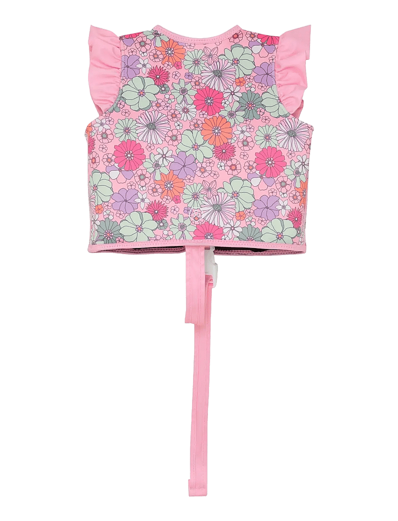 Color Kids - Swim Vest, AOP - badeoverdele - coral blush - 1