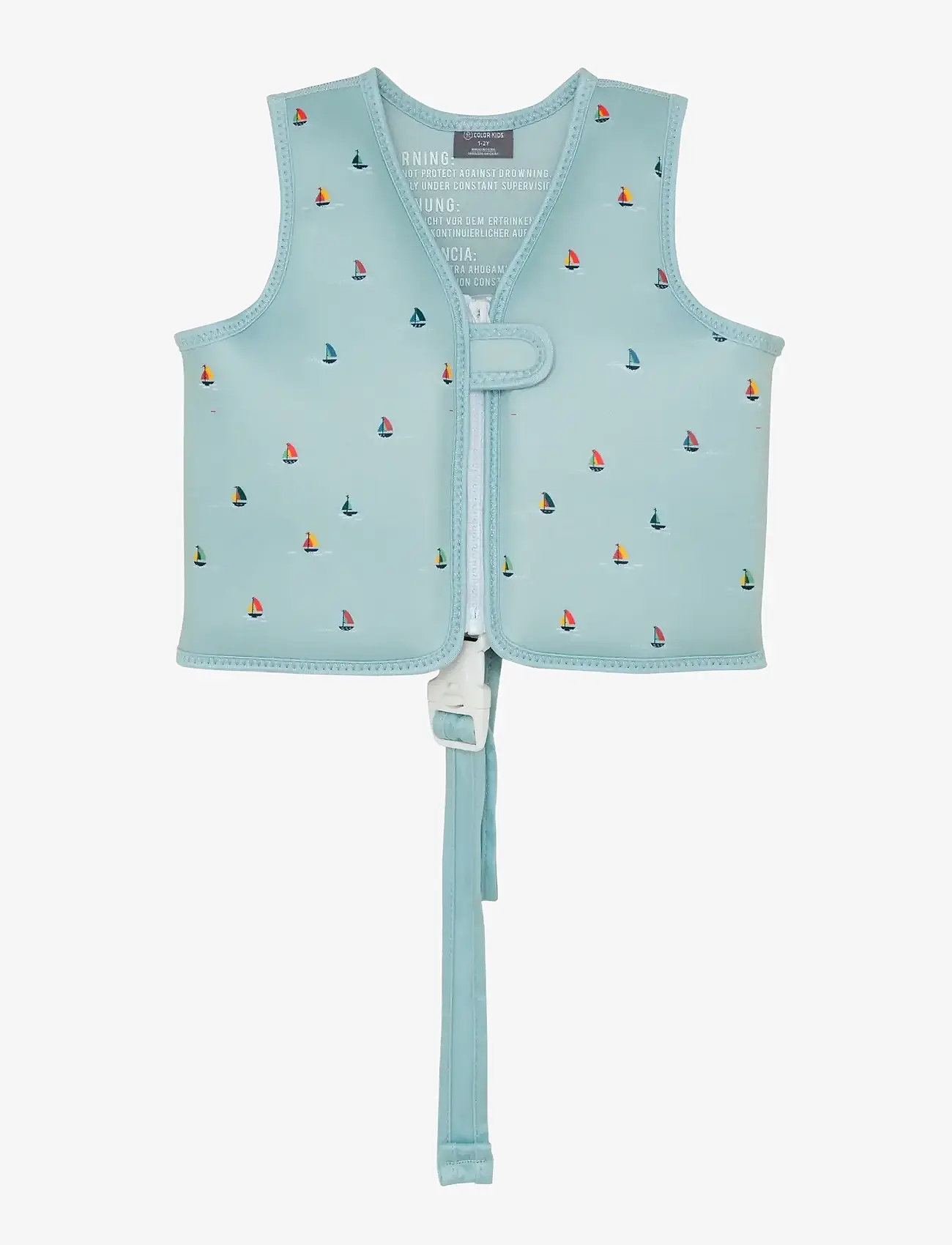 Color Kids - Swim Vest, AOP - badeoverdele - ether - 0