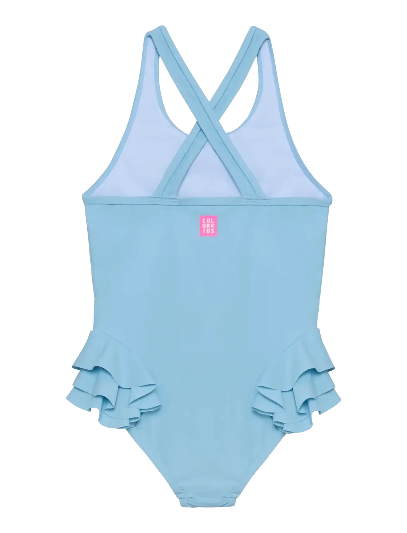 Color Kids - Swimsuit W. Application - badeanzüge - cerulean - 1