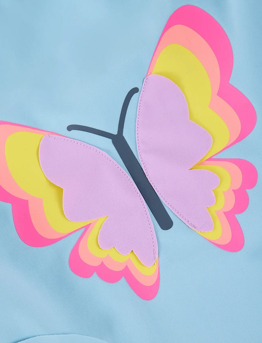 Color Kids - Swimsuit W. Application - badeanzüge - cerulean - 2