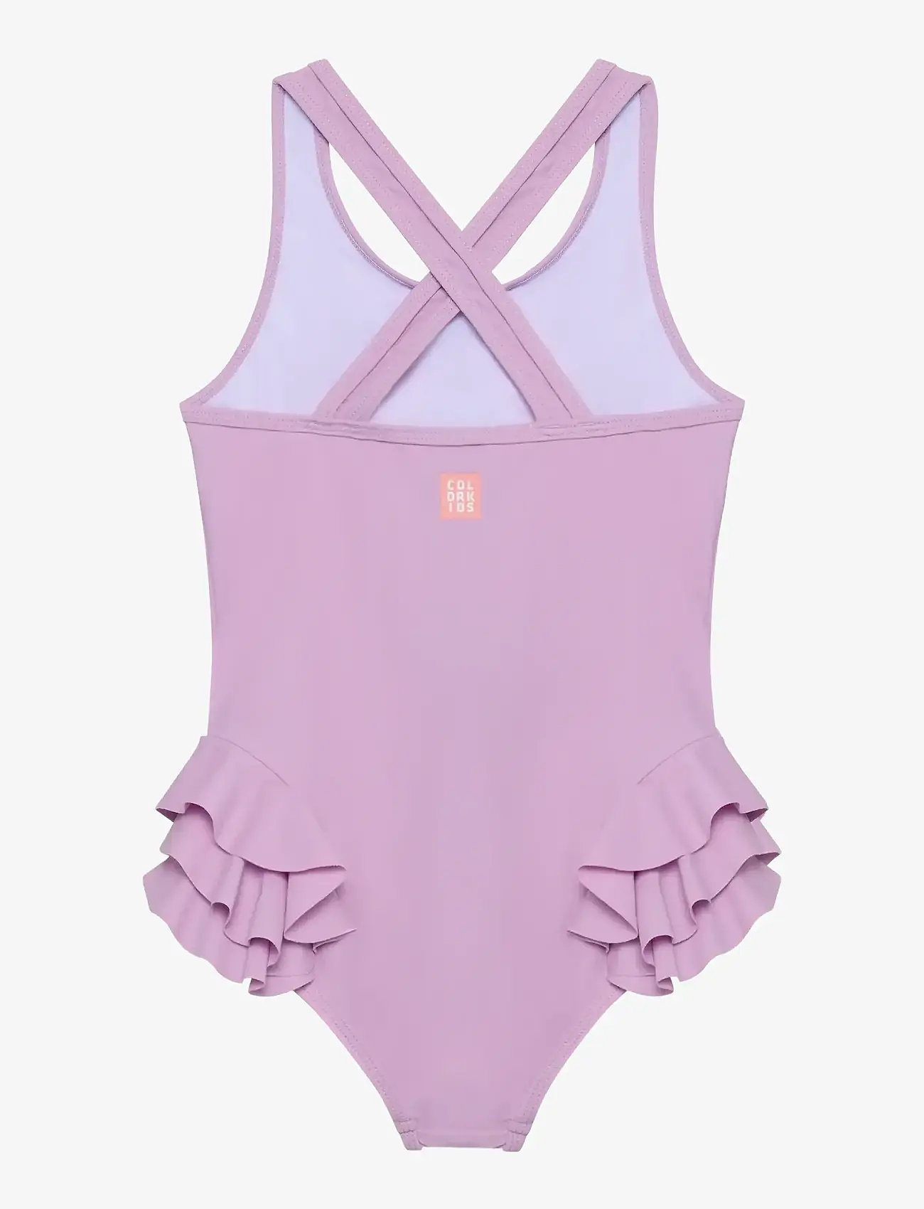 Color Kids - Swimsuit W. Application - badeanzüge - lavender mist - 1