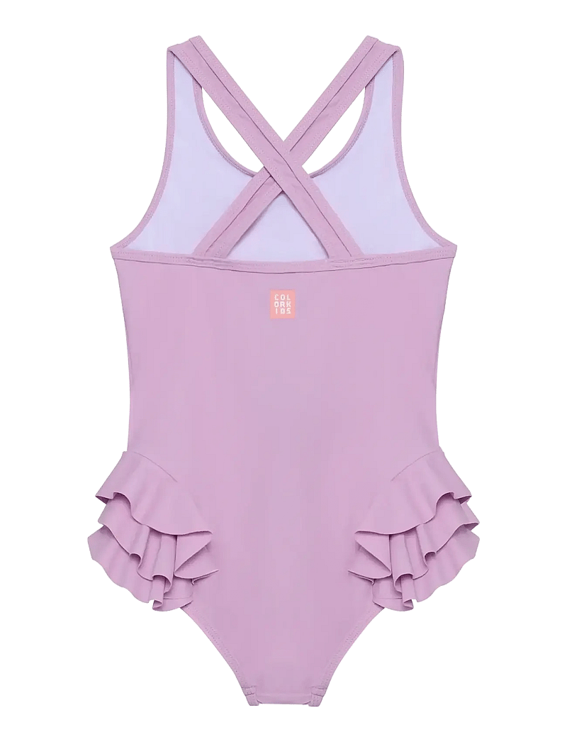 Color Kids - Swimsuit W. Application - badeanzüge - lavender mist - 1