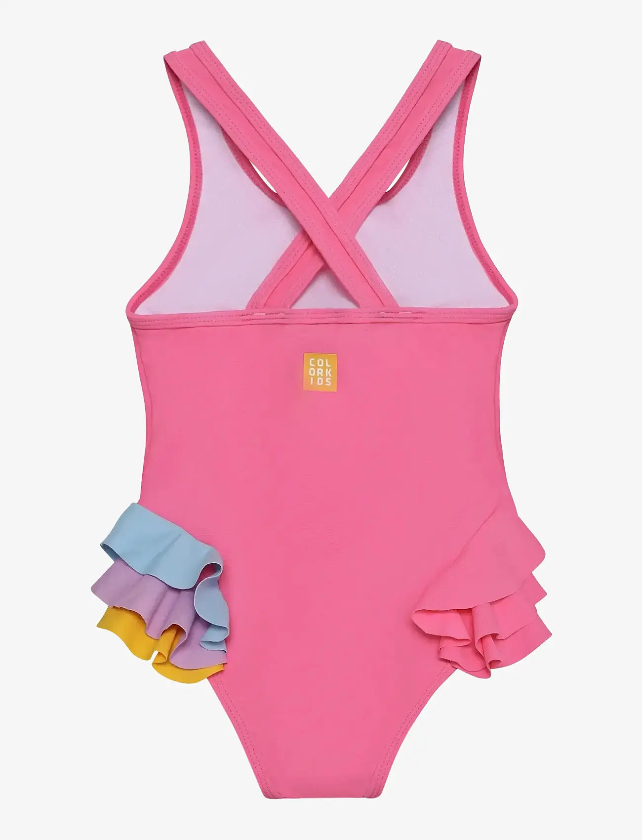 Color Kids - Swimsuit W. Application - badeanzüge - pink lemonade - 2