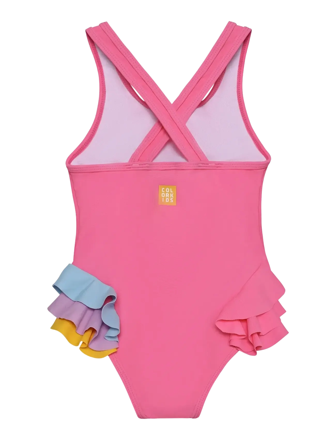 Color Kids - Swimsuit W. Application - badedragter - pink lemonade - 2