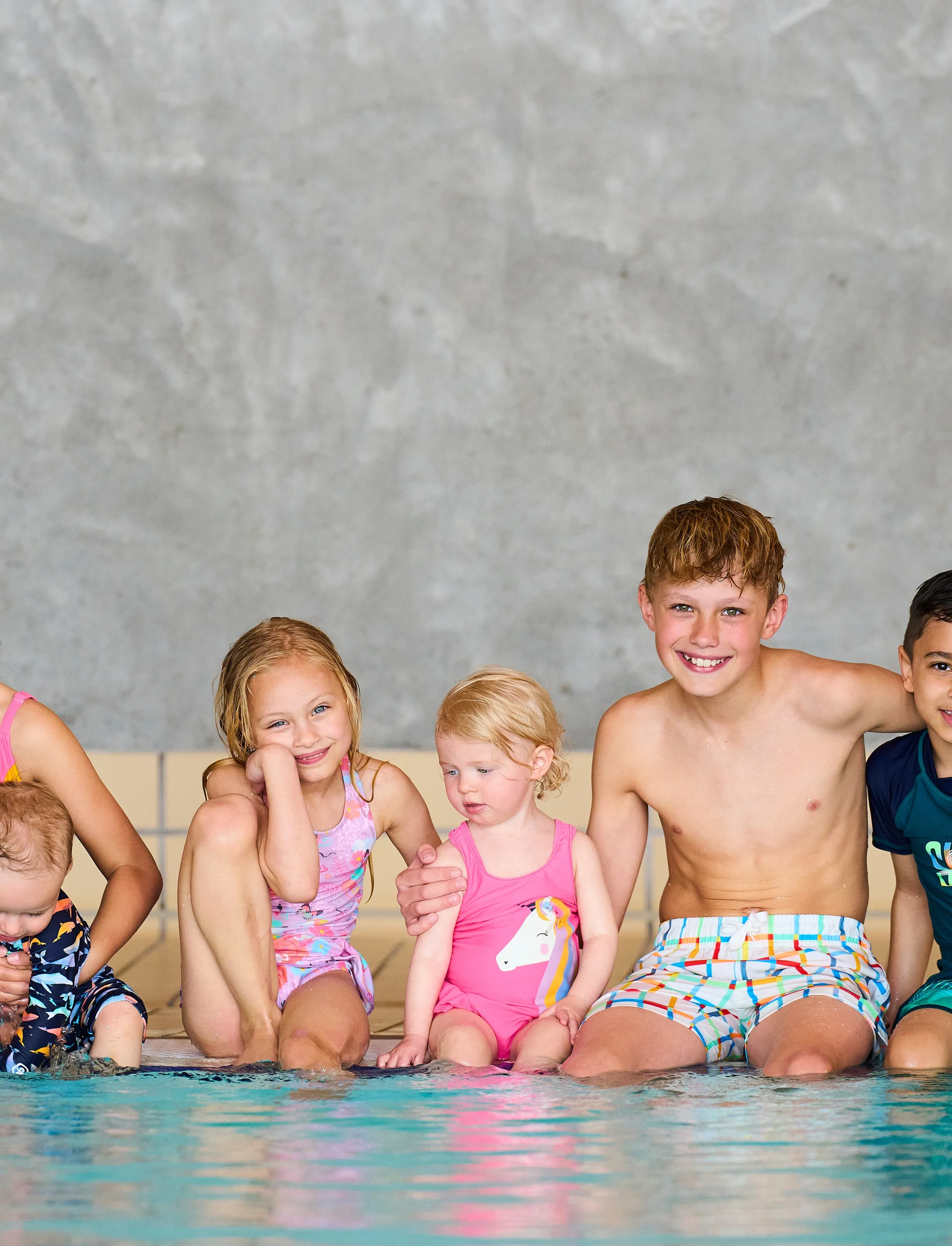 Color Kids Swimsuit W. Application - Badeanzüge - PINK LEMONADE / pink/rose