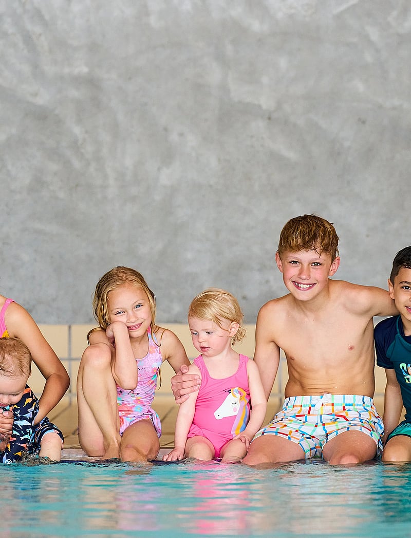 Color Kids - Swimsuit W. Application - badeanzüge - pink lemonade - 0