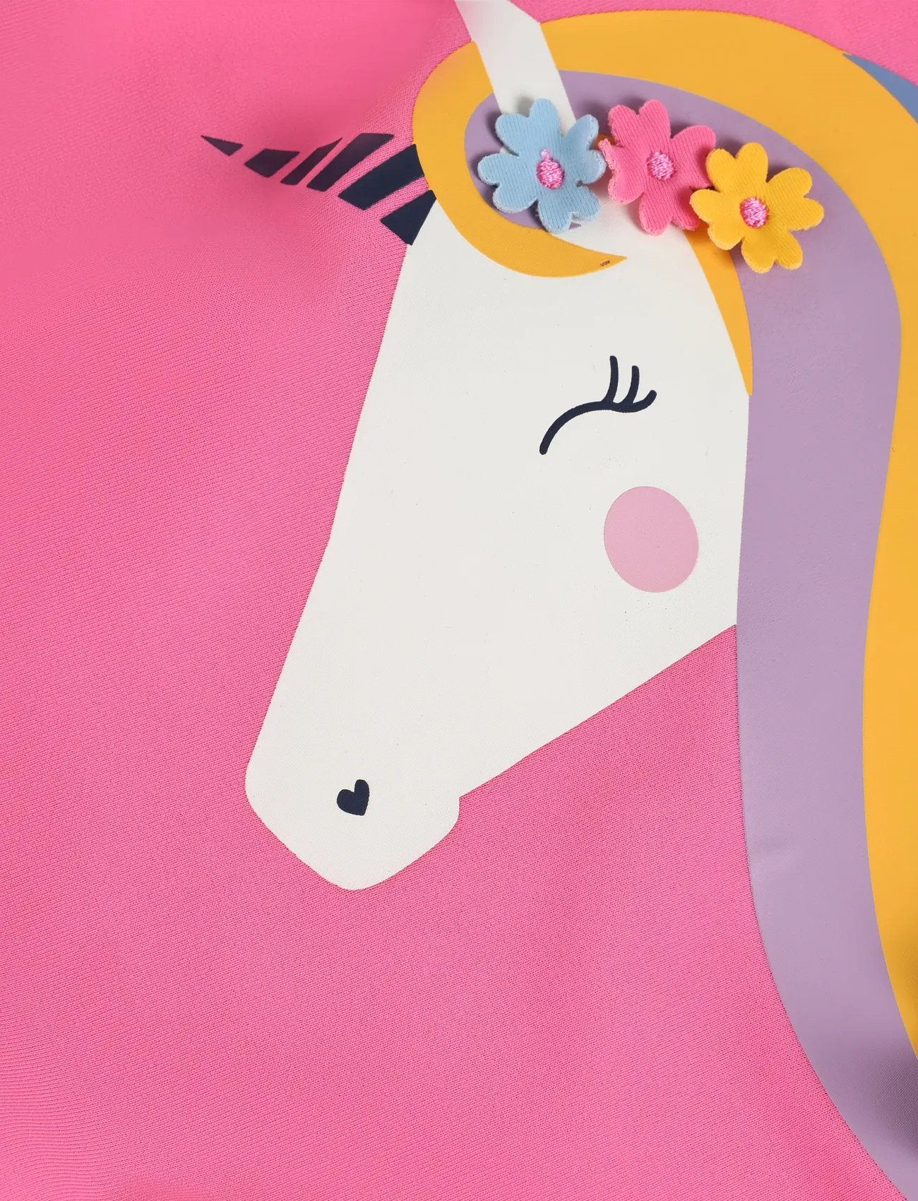 Color Kids - Swimsuit W. Application - badeanzüge - pink lemonade - 3