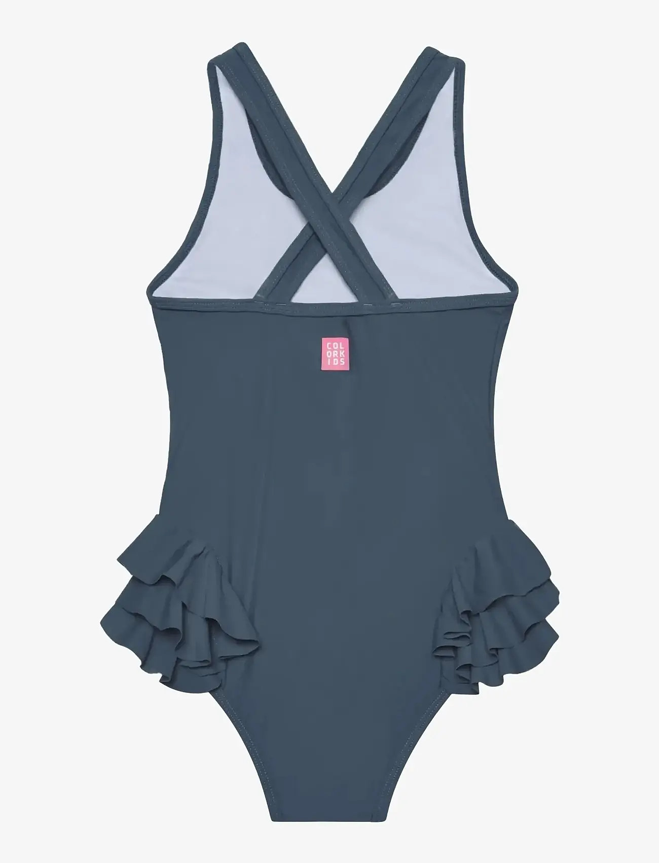 Color Kids - Swimsuit W. Application - badeanzüge - turbulence - 1