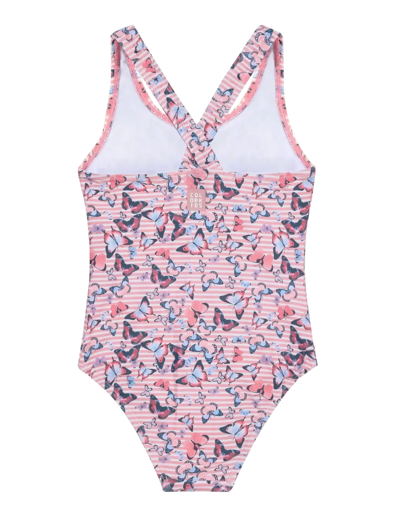Color Kids - Swimsuit, AOP - ujumistrikood - coral blush - 1