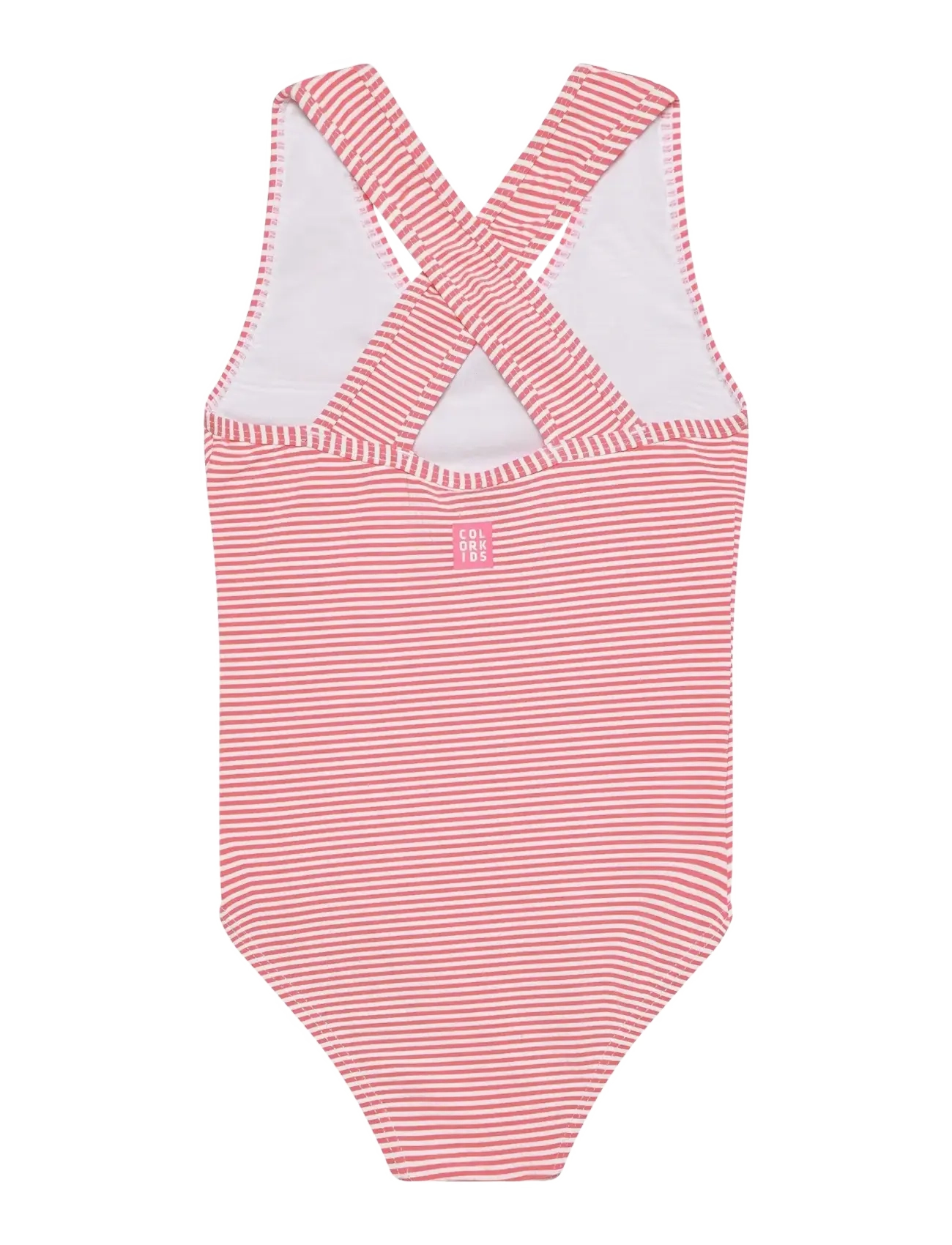 Color Kids - Swimsuit, Seersucker - badedragter - pink lemonade - 1