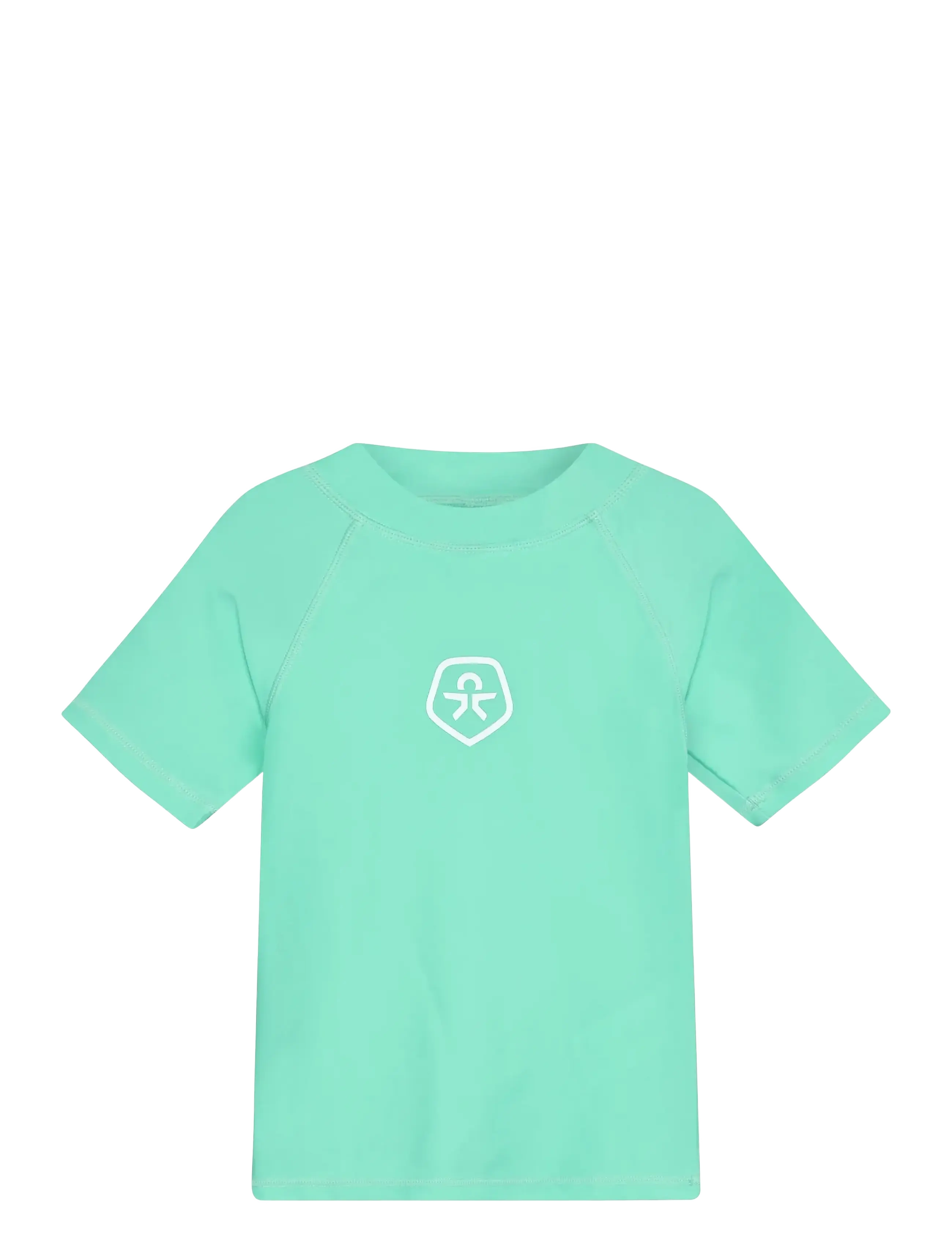 Color Kids T-shirt, Solid - Badkläder - CABBAGE / green