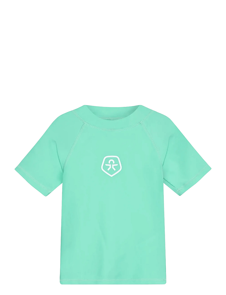 Color Kids - T-shirt, Solid - badtoppar - cabbage - 0