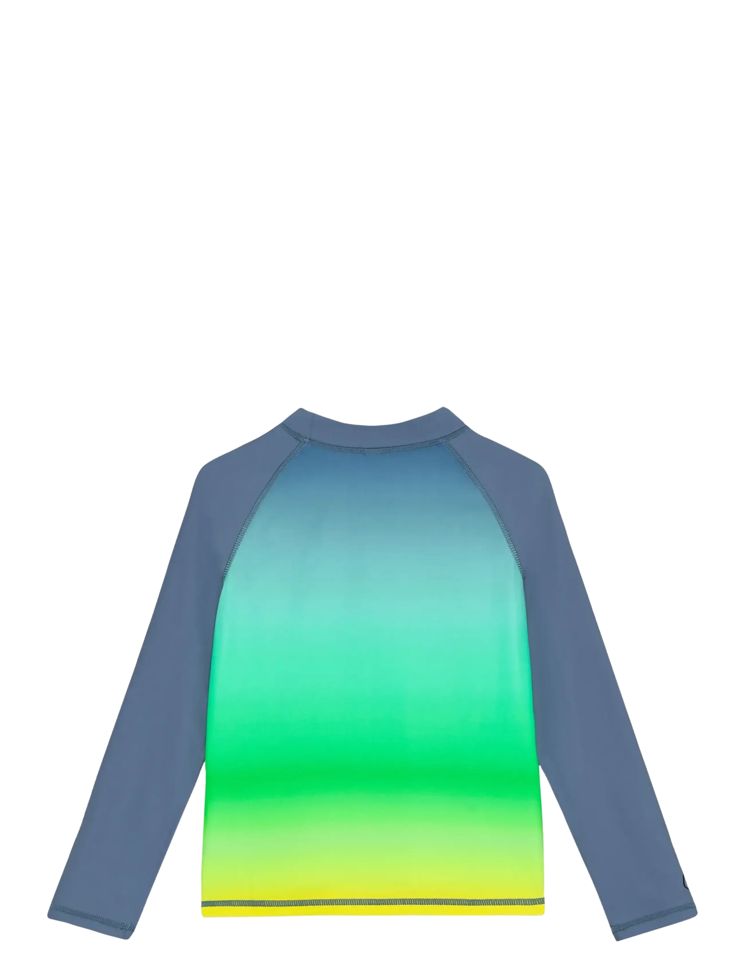 Color Kids - T-shirt L/S W. Chest Print - badeoverdele - coronet blue - 1