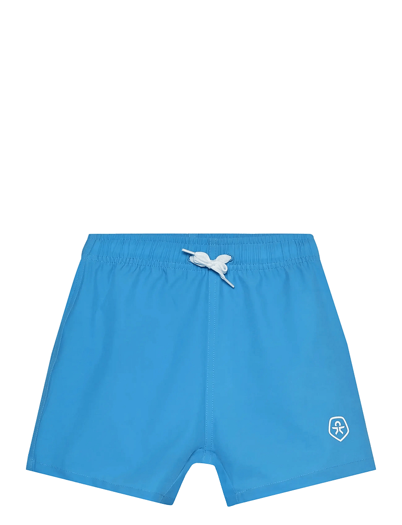 Color Kids - Swim Shorts, Solid - badebukser - azure blue - 0