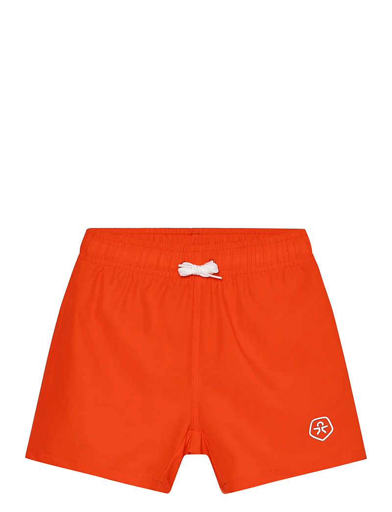 Color Kids - Swim Shorts, Solid - badehosen - grenadine - 0