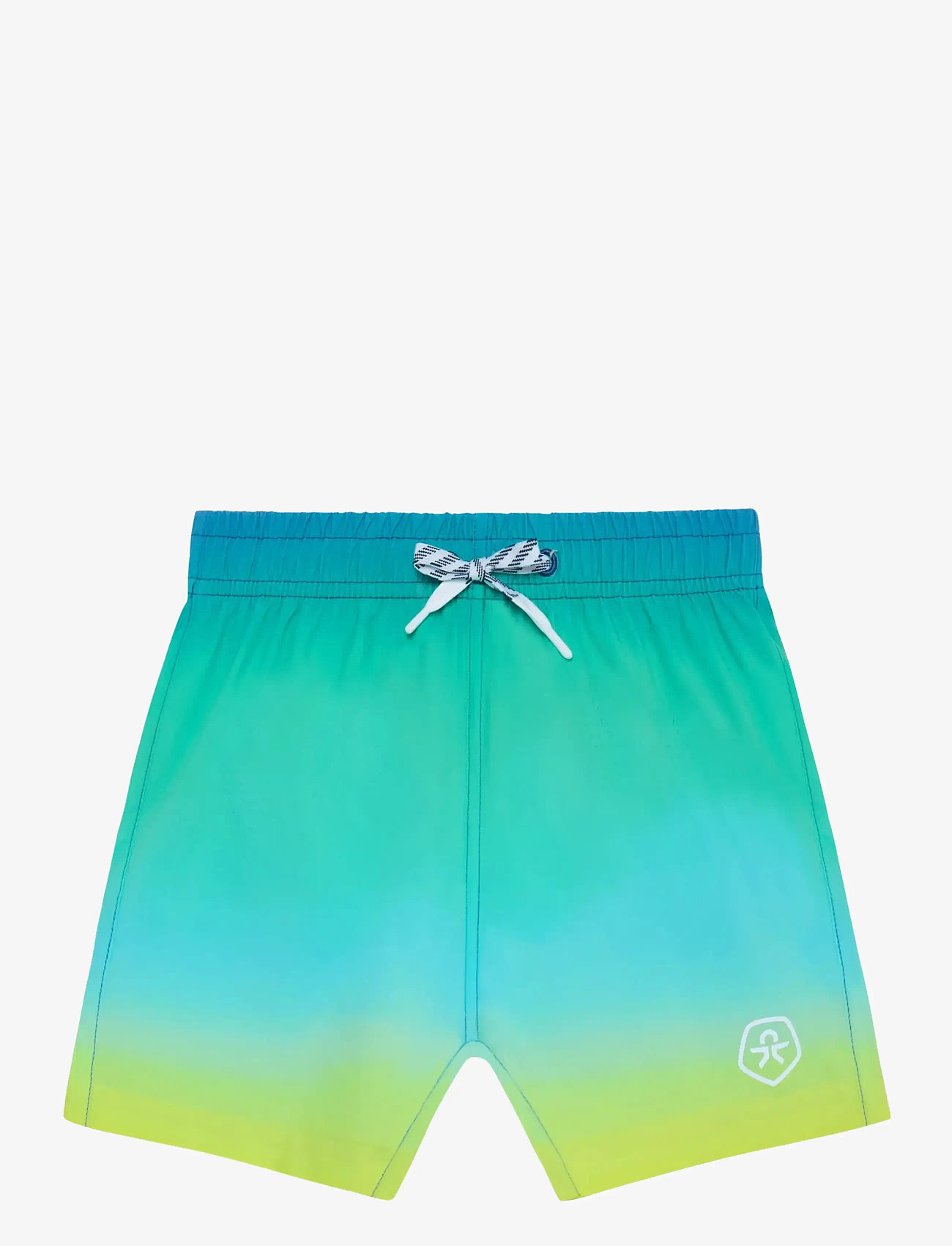 Color Kids - Swim Shorts,  AOP & Magic - badbyxor - coronet blue - 0